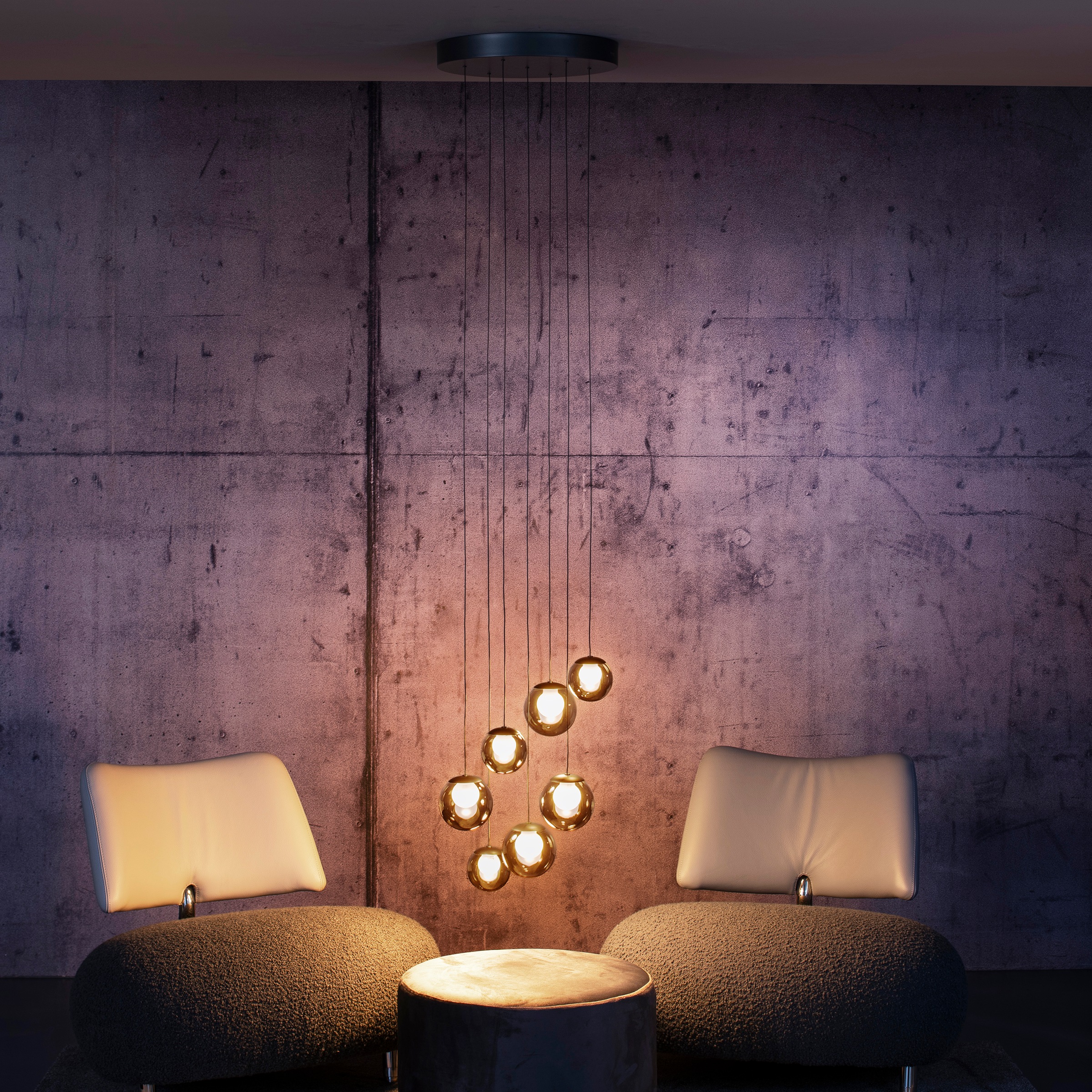 Neuhaus PURE LED Pendelleuchte »PURE Popup« LED-Board 1 Stk. warmweiß - kaltweiß Comfort Lift, CCT, dimmbar über Fernbedienung