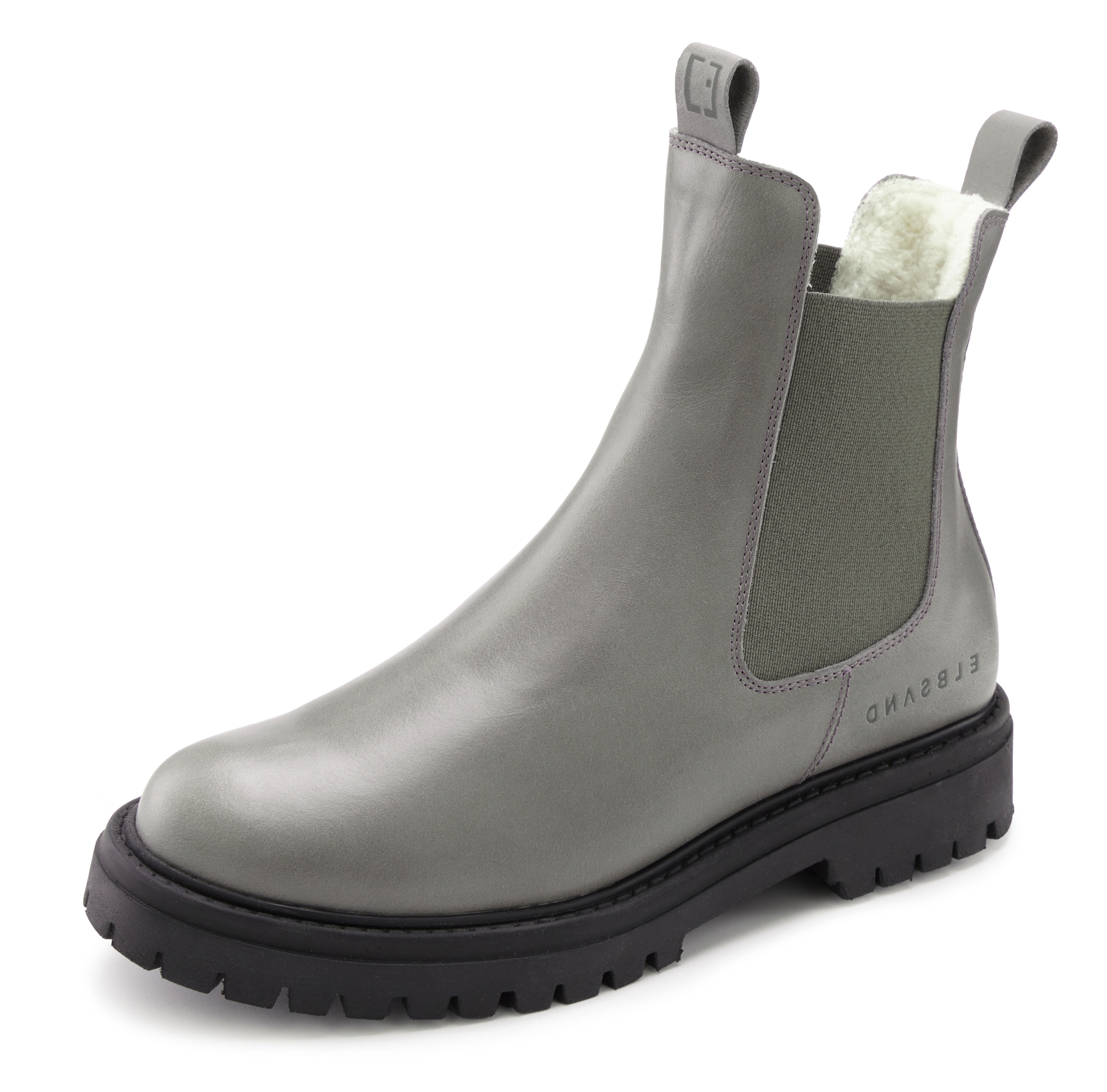 Elbsand Stiefelette »Chelseaboots, Stiefel, Boots, Winterstiefel, Schlupfstiefel«  aus Leder mit Warmfutter, Lederstiefelette