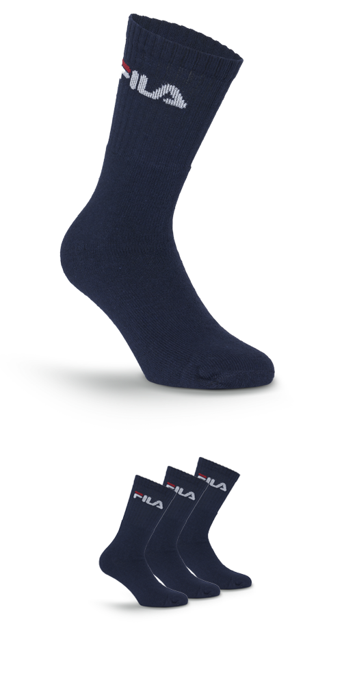 Tennissocken, (3er Pack), mit verstärkten Belastungszonen