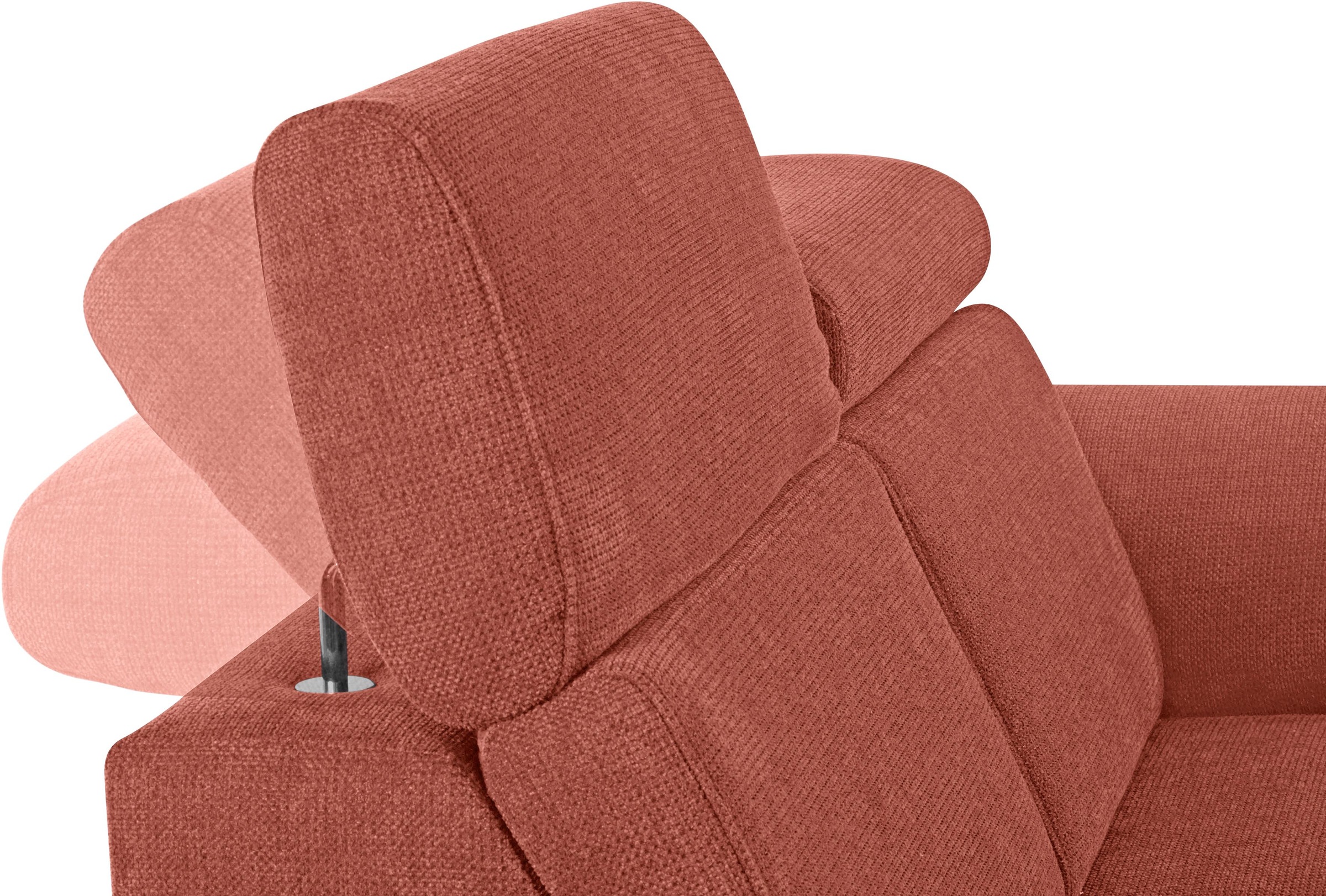 sit&more 2-Sitzer »Arngast«, inklusive Federkern und Kopfteilverstellung