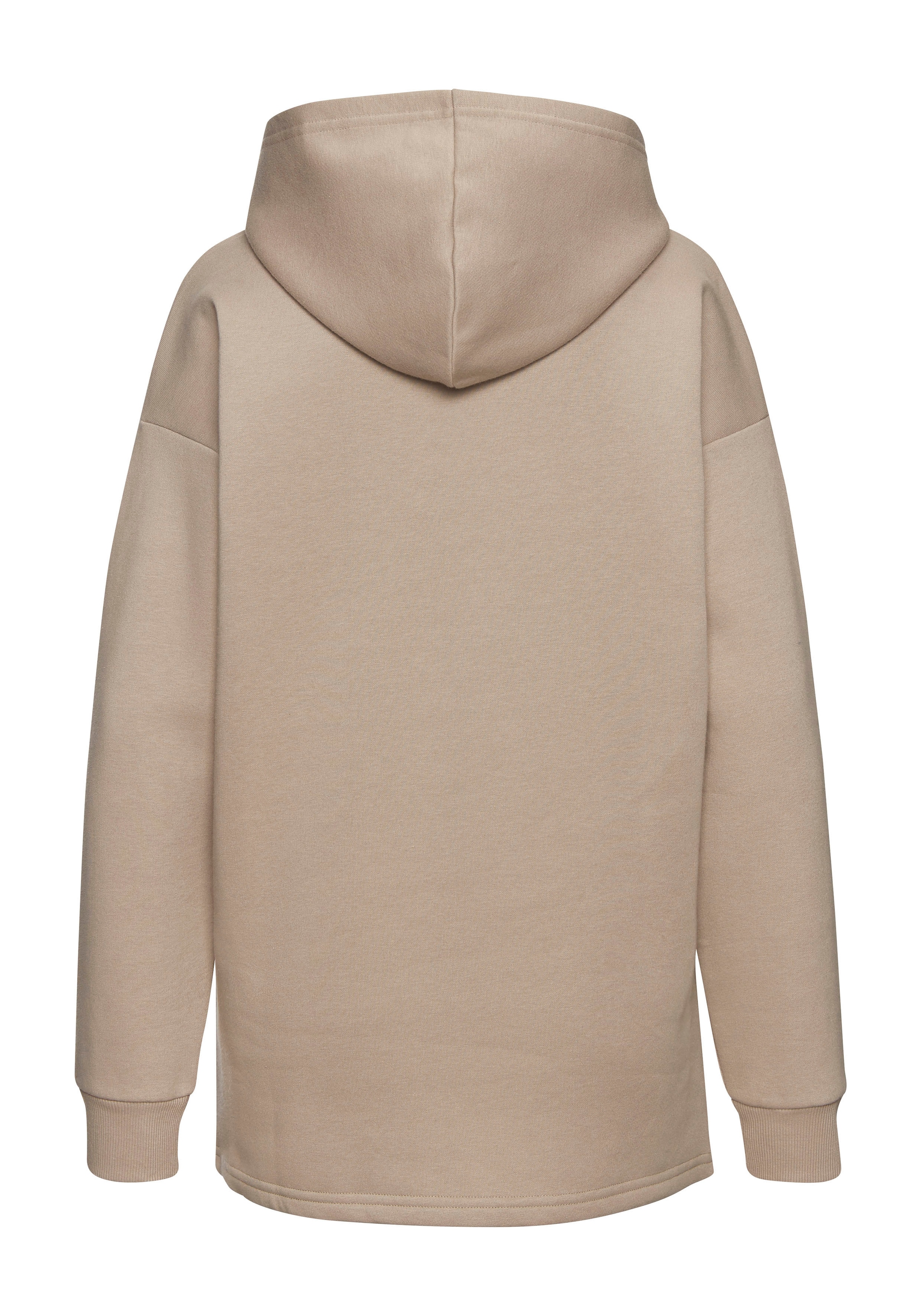 LASCANA Hoodie, Lounge-/Kapuzenpullover mit Print vorne, Loungewear