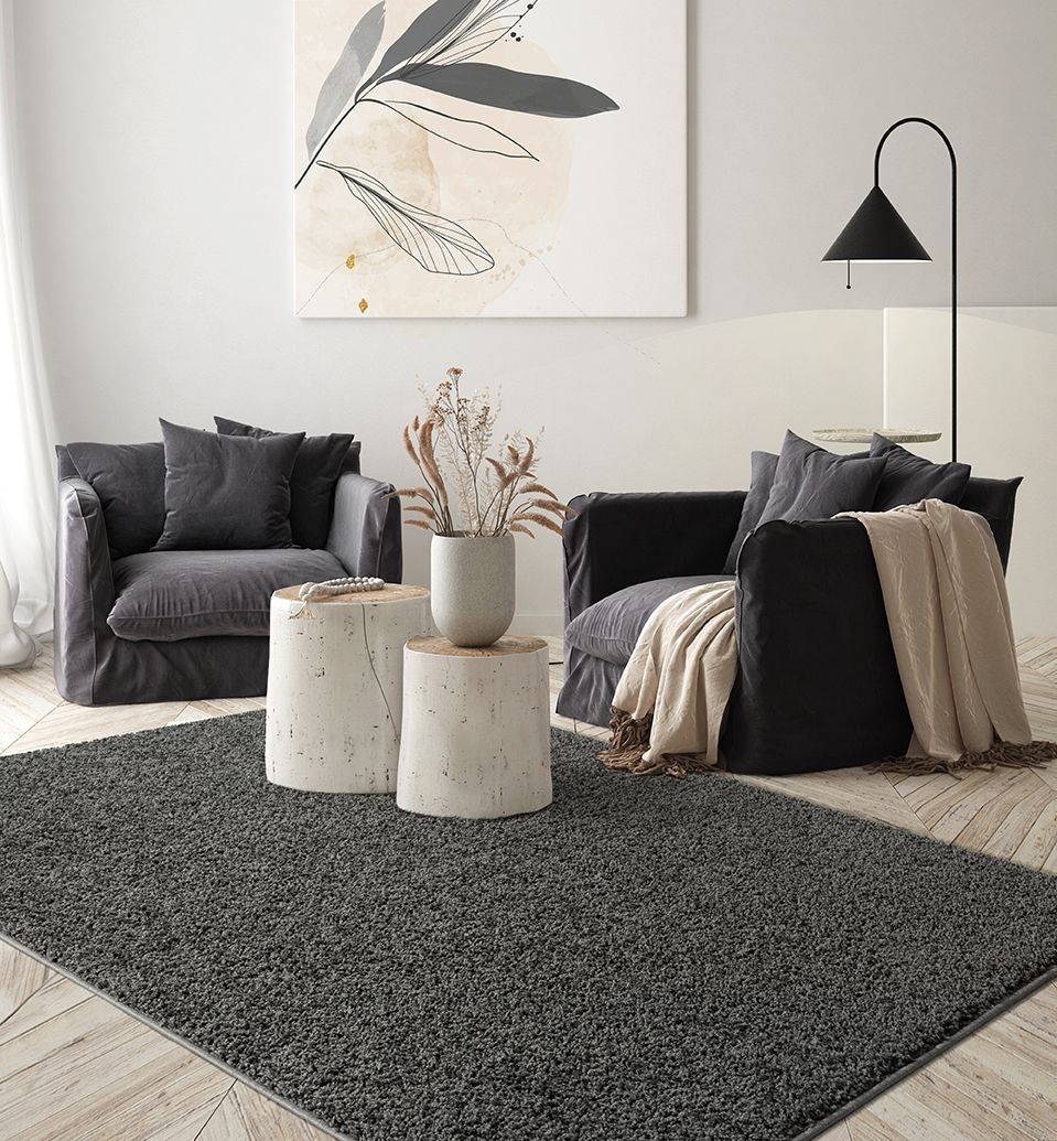 the carpet Teppich »Foxy«, rechteckig, 30 mm Höhe, Wohnzimmer Teppich Hochflor waschbar rutschfest