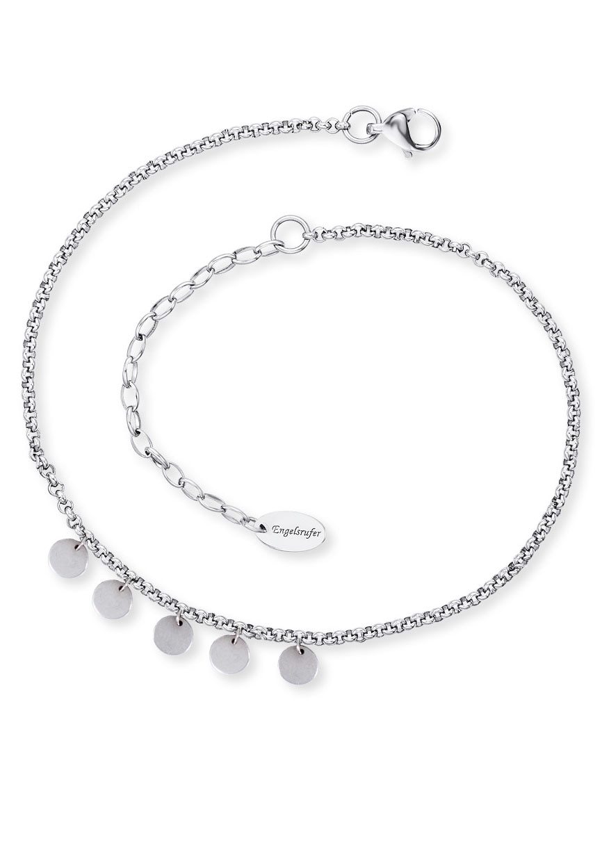 ENGELSRUFER Fußkette »Luna« edelstahlfarben
