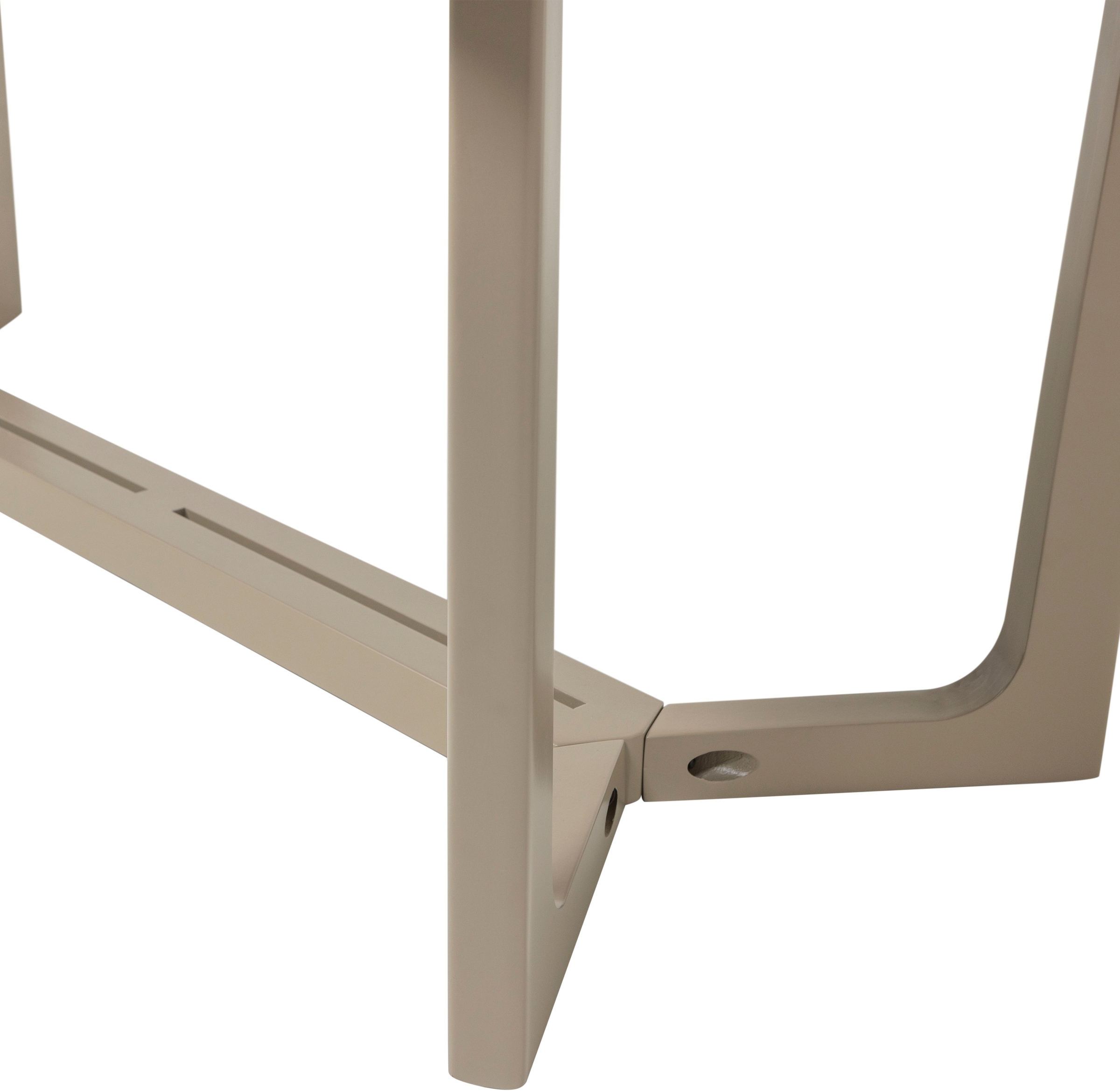 WOOOD Esstisch »Ferion mit Massivmangoholz und modernem form B 240 x T 90 x H 76 cm« Tragkraft 100 kg, einfach zu montieren, sichtbare Maserung