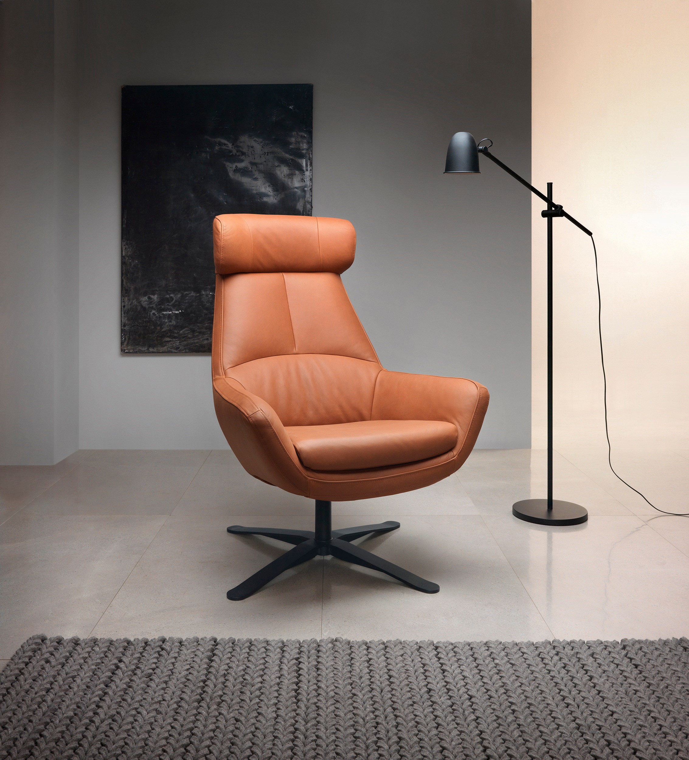 BETYPE Drehsessel »Be Organic High Back, Loungesessel, Hochlehnsessel«, in günstig online kaufen
