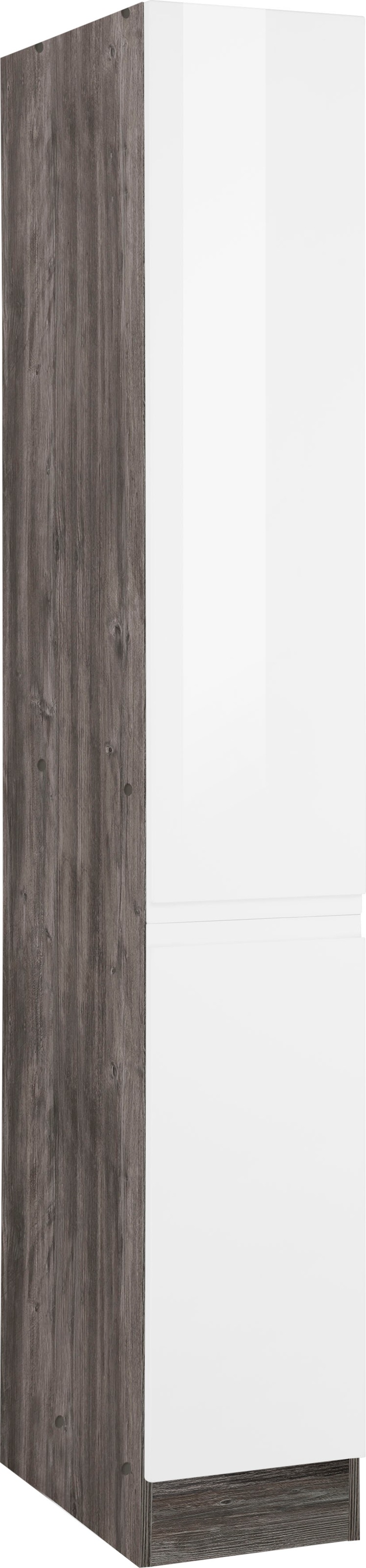 KOCHSTATION Apothekerschrank »KS-Virginia« 200 cm hoch 30 cm breit, 2 Auszü günstig online kaufen