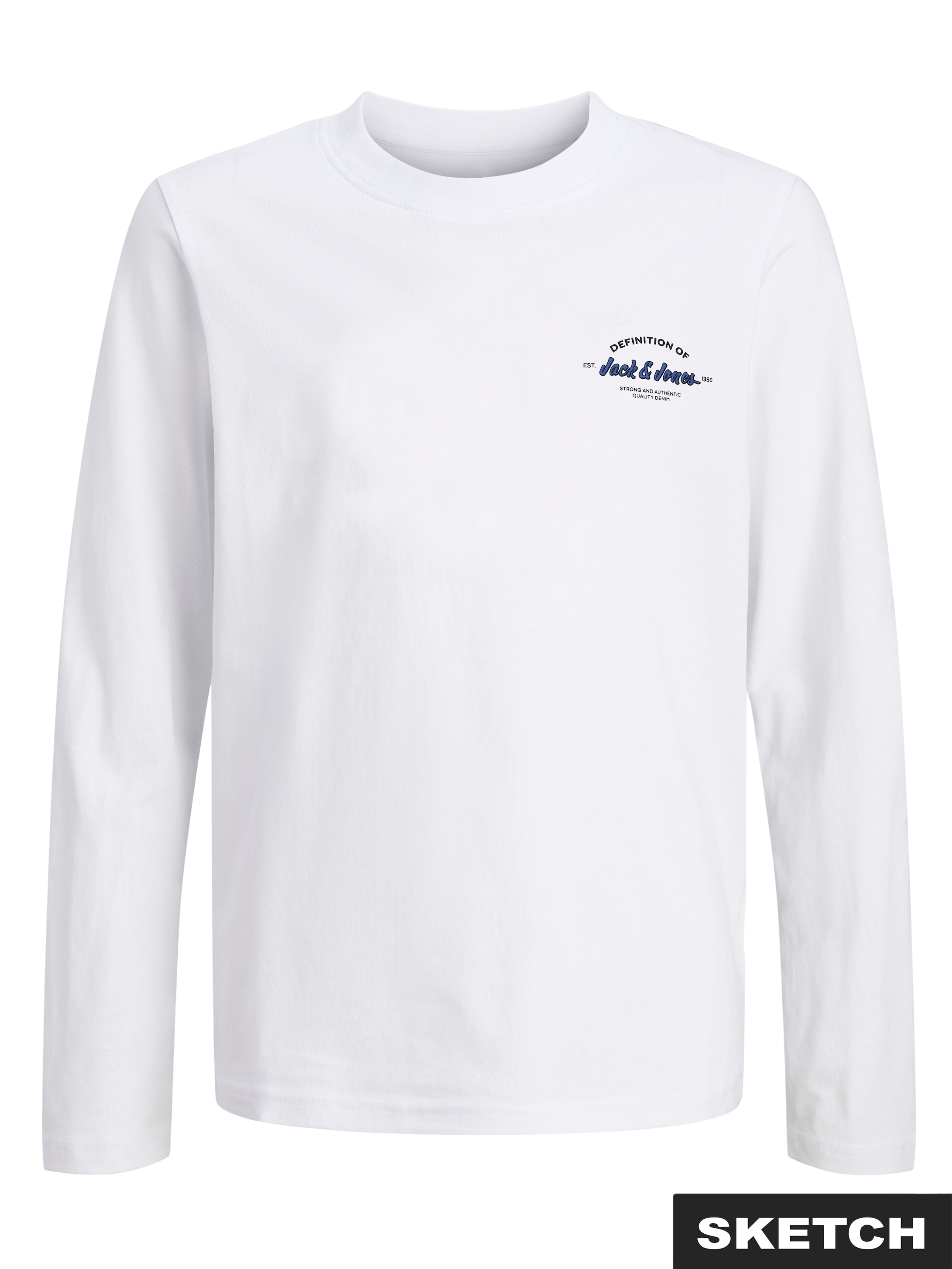 Jack & Jones Junior Langarmshirt »JJBRANDON TEE LS CREW NECK JNR«