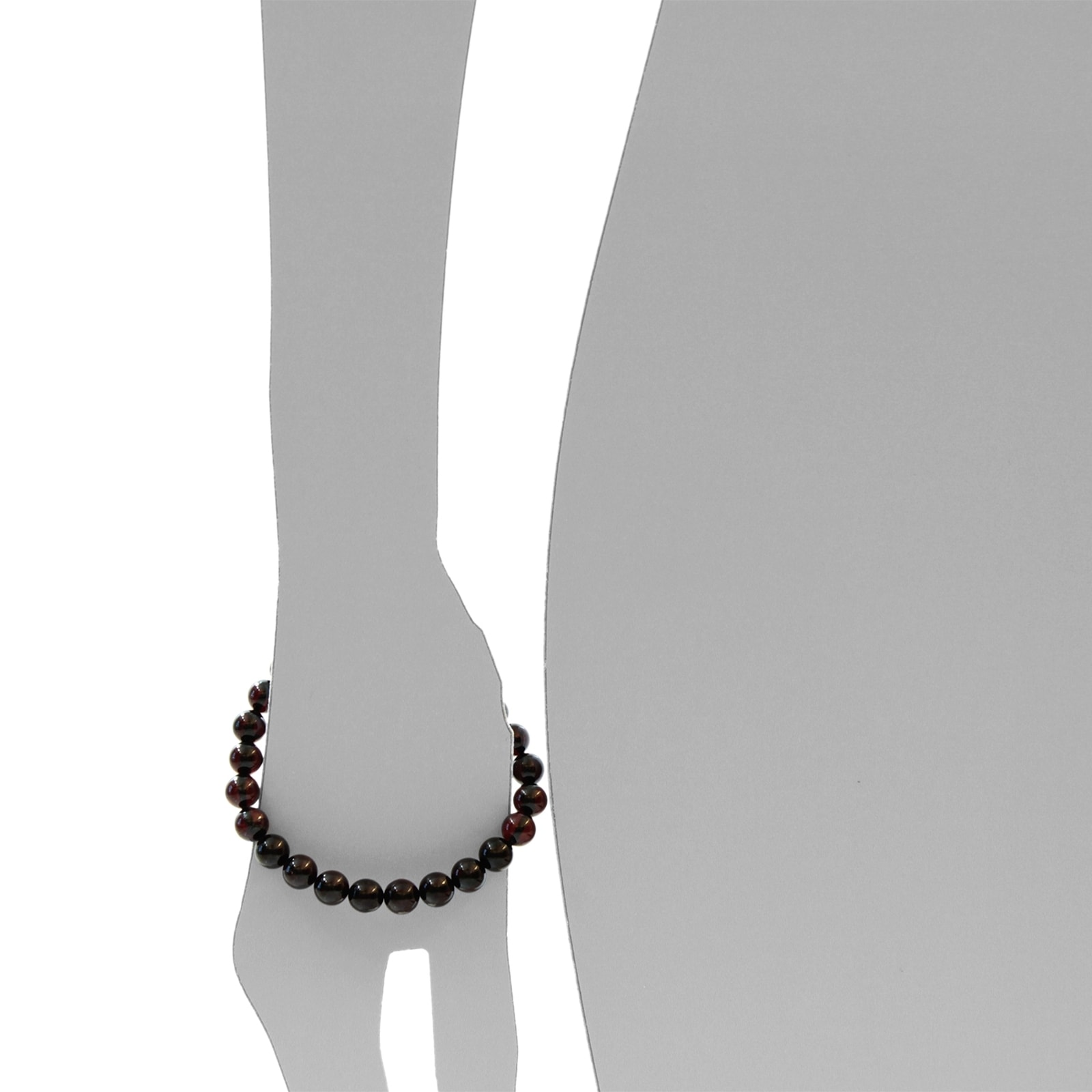 OSTSEE-SCHMUCK Armband »Ostsee-Schmuck Armband Kugel 8 mm, 19 cm«