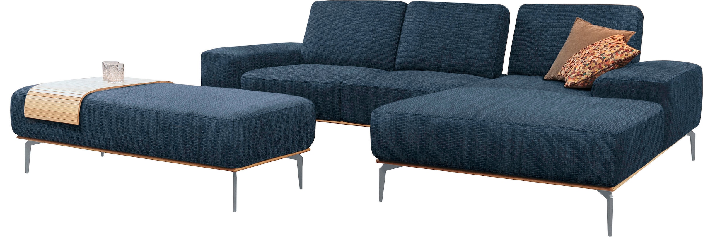 W.SCHILLIG Ecksofa "run, Designsofa mit tollem Sitzkomfort, bequem, L-Form" günstig online kaufen