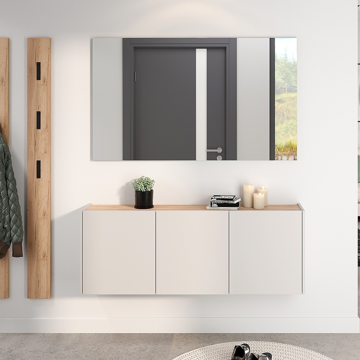 GERMANIA Garderoben-Set »GW-Libbiano« 3 Stk. tlg. günstig online kaufen