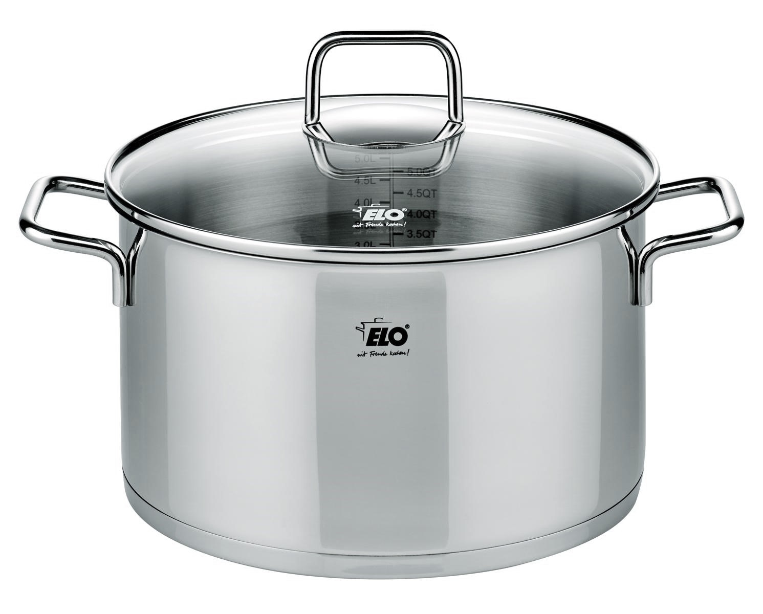 Elo Topf-Set »Citrin 13-teilig«, Edelstahl 18/10, (Set, 13 tlg.), Induktion