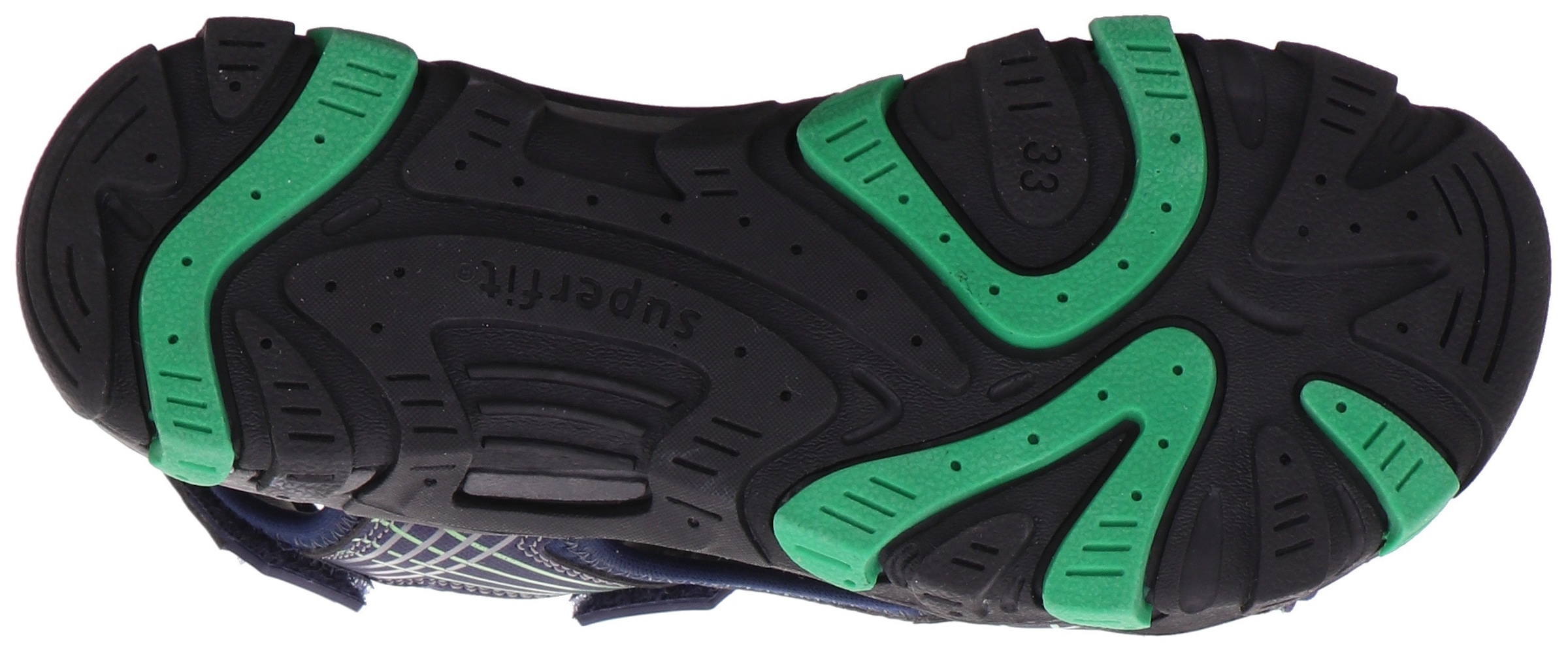 Superfit Sandale »OCEAN KOMBI HENRY«, Sommerschuh, Klettschuh, Outdoorschuh, mit 3 Klettverschlüssen