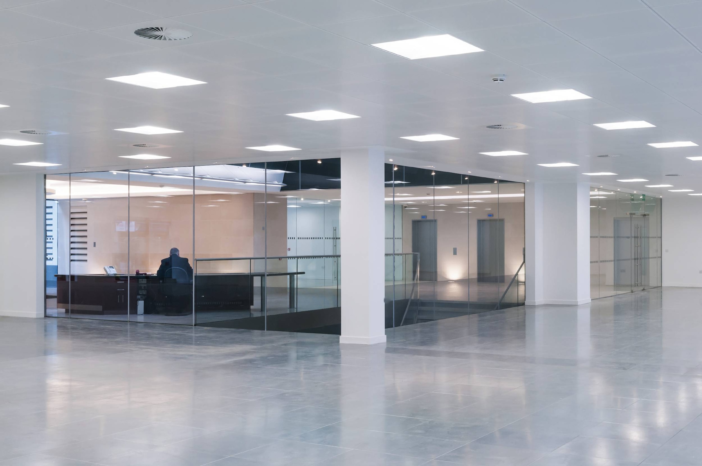 EGLO Rasterleuchte »Salobrena 1 Einbaulampe, Aufbaulampe, Aluminium und Kunststoff, Lampe« LED-Modul 1 Stk. Neutralweiß