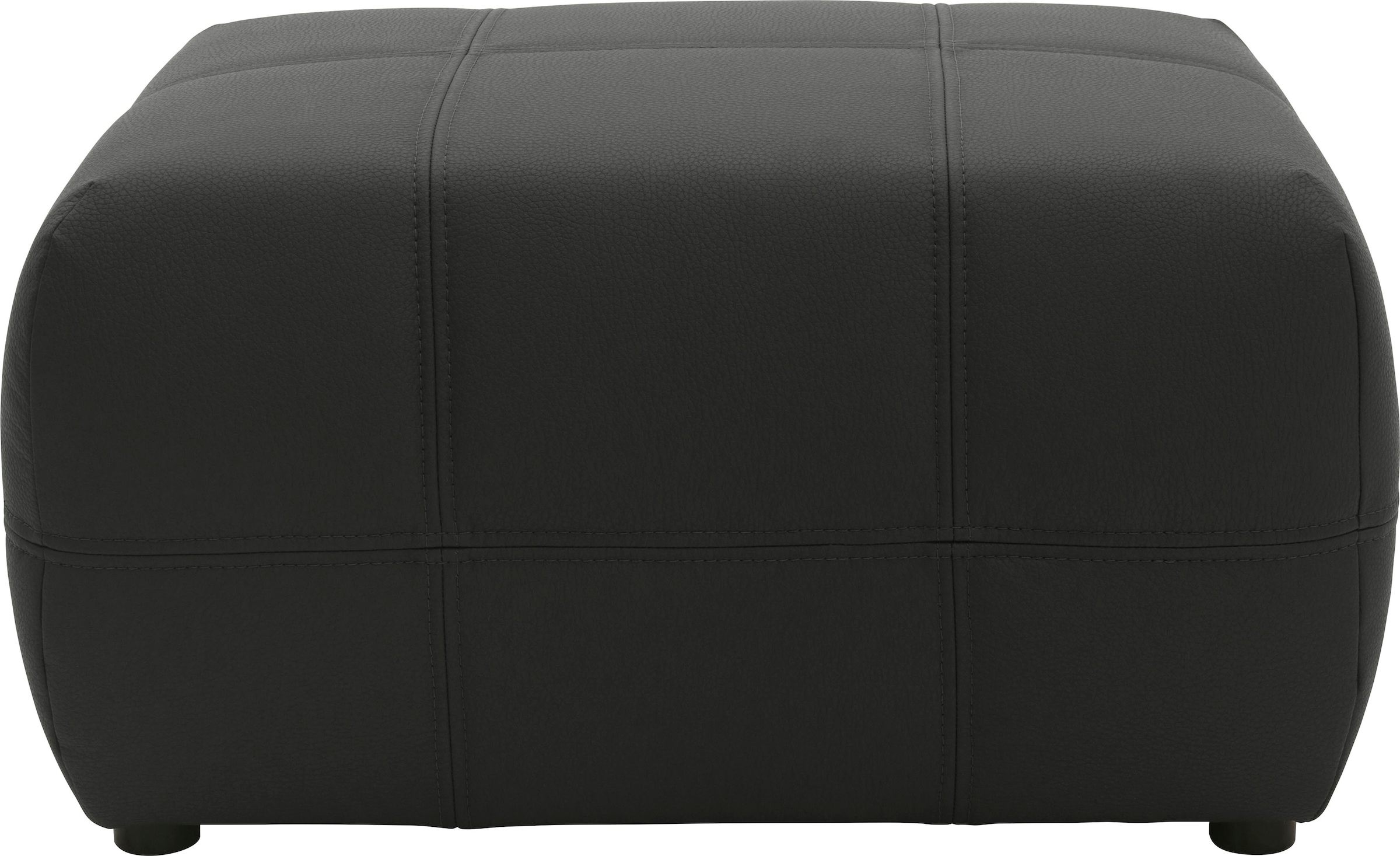DOMO collection Hocker »Brandon«, kleine Ausführung, passend zu "Brandon" in Leder und Luxus-Kunstleder