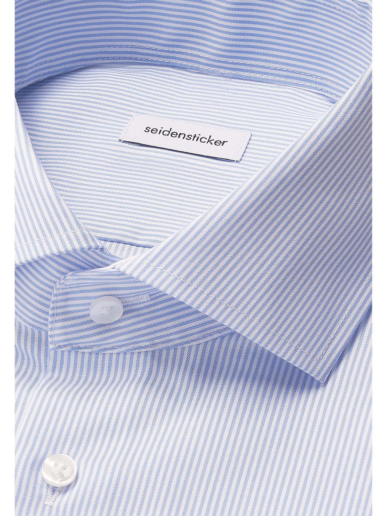 seidensticker Businesshemd »Schwarze Rose«, Shaped 1/1 Kentkragen Gestreift