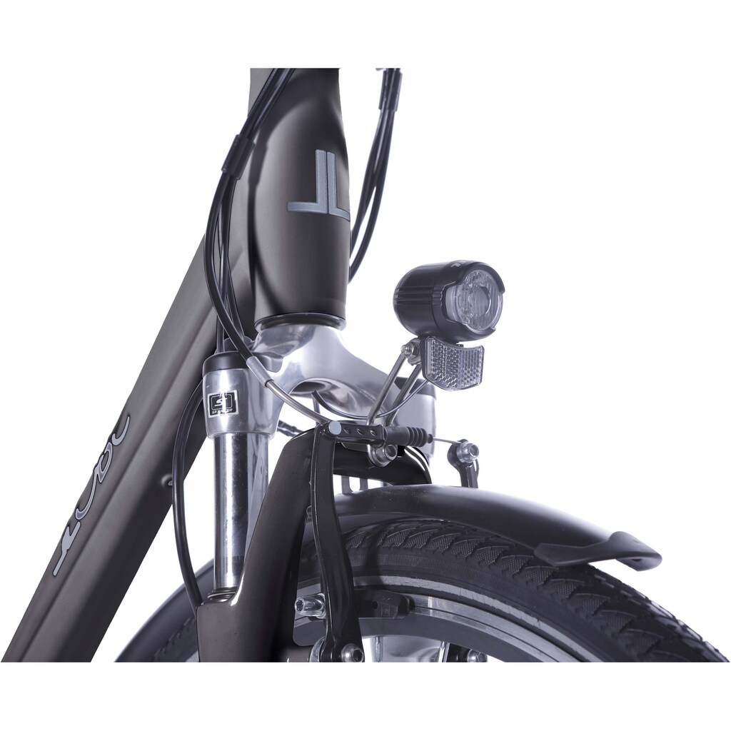 LLobe E-Bike »Metropolitan JOY 2.0, 13Ah«, 7 Gang, Shimano, Frontmotor 250 W