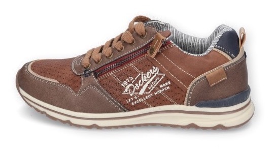 Dockers by Gerli Sneaker  , Freizeitschuh, Halbschuh, Schnürschuh mit Zierreißverschluss