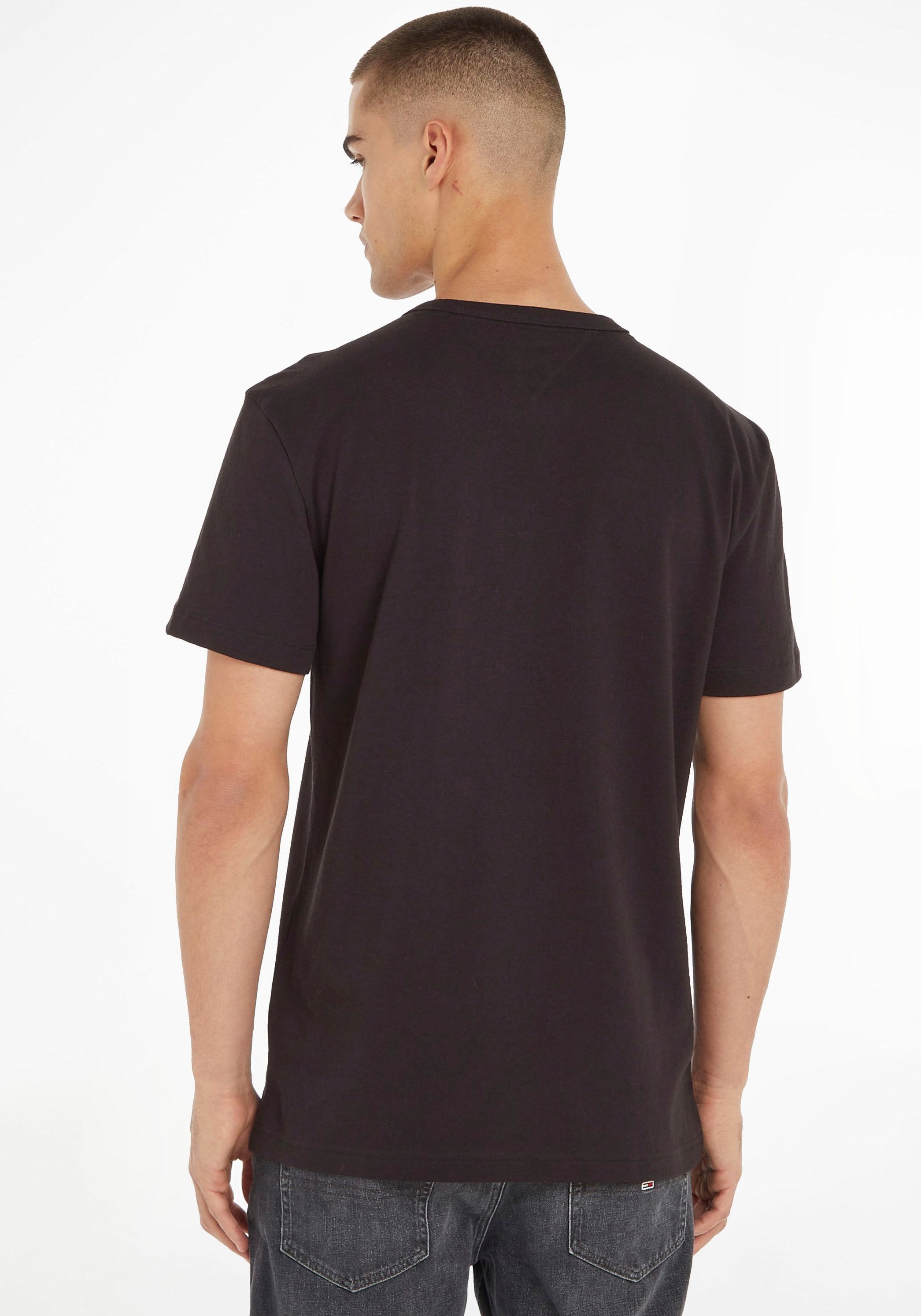 Tommy Jeans T-Shirt »TJM CLSC RIB DETAIL FLAG TEE« kaufen | T-Shirts