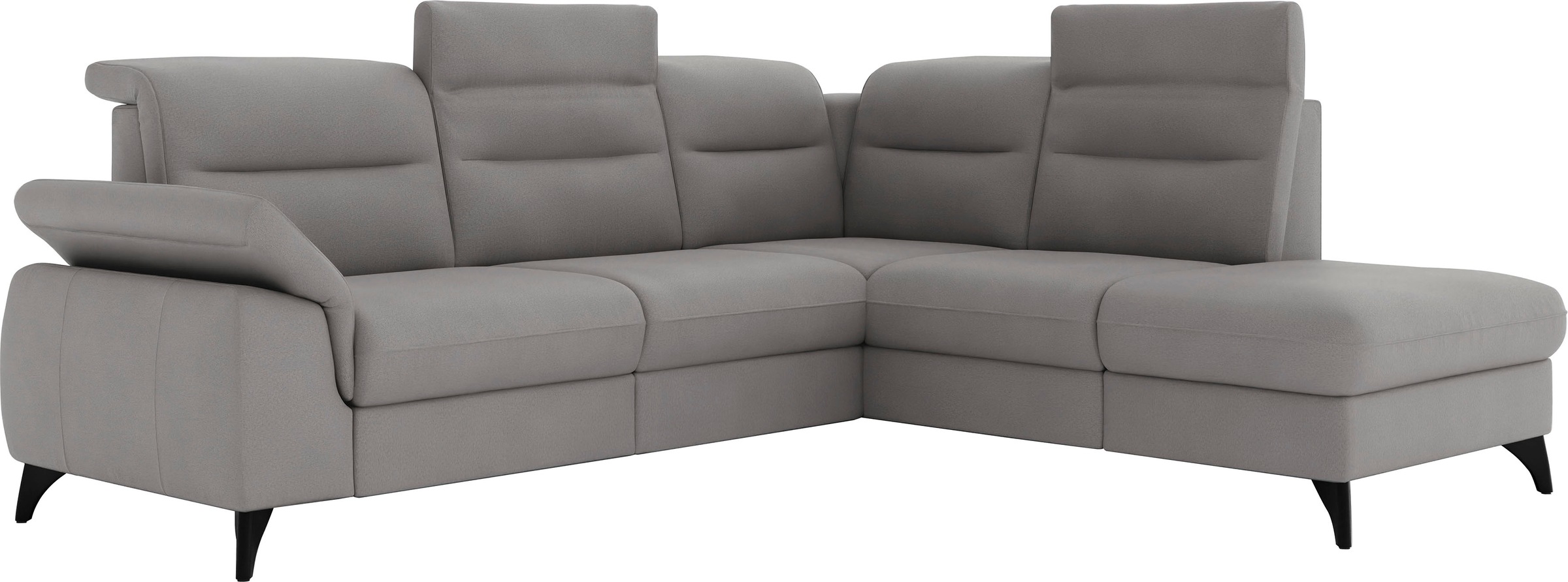 sit&more Ecksofa »Astoria L-Form«, wahlweise mit motorischer Relaxfunktion