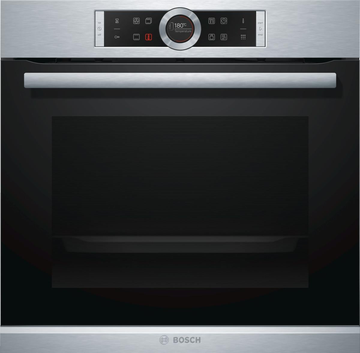 7. Bild von BOSCH Pyrolyse Backofen »HBG675BS1«, Serie 8, mit Teleskopauszug nachrüstbar, Pyrolyse-Selbstreinigung, mit AutoPilot