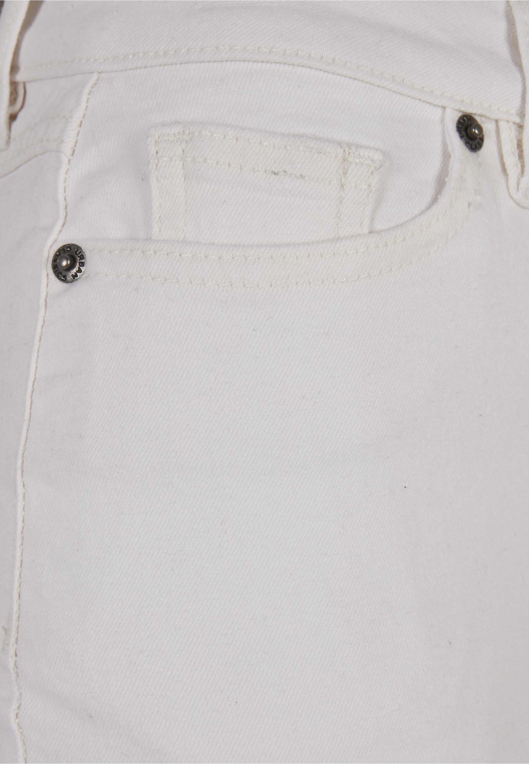 URBAN CLASSICS Jerseyrock »Urban Classics Damen Ladies Organic Stretch Denim Mini Skirt« 1 Stk.