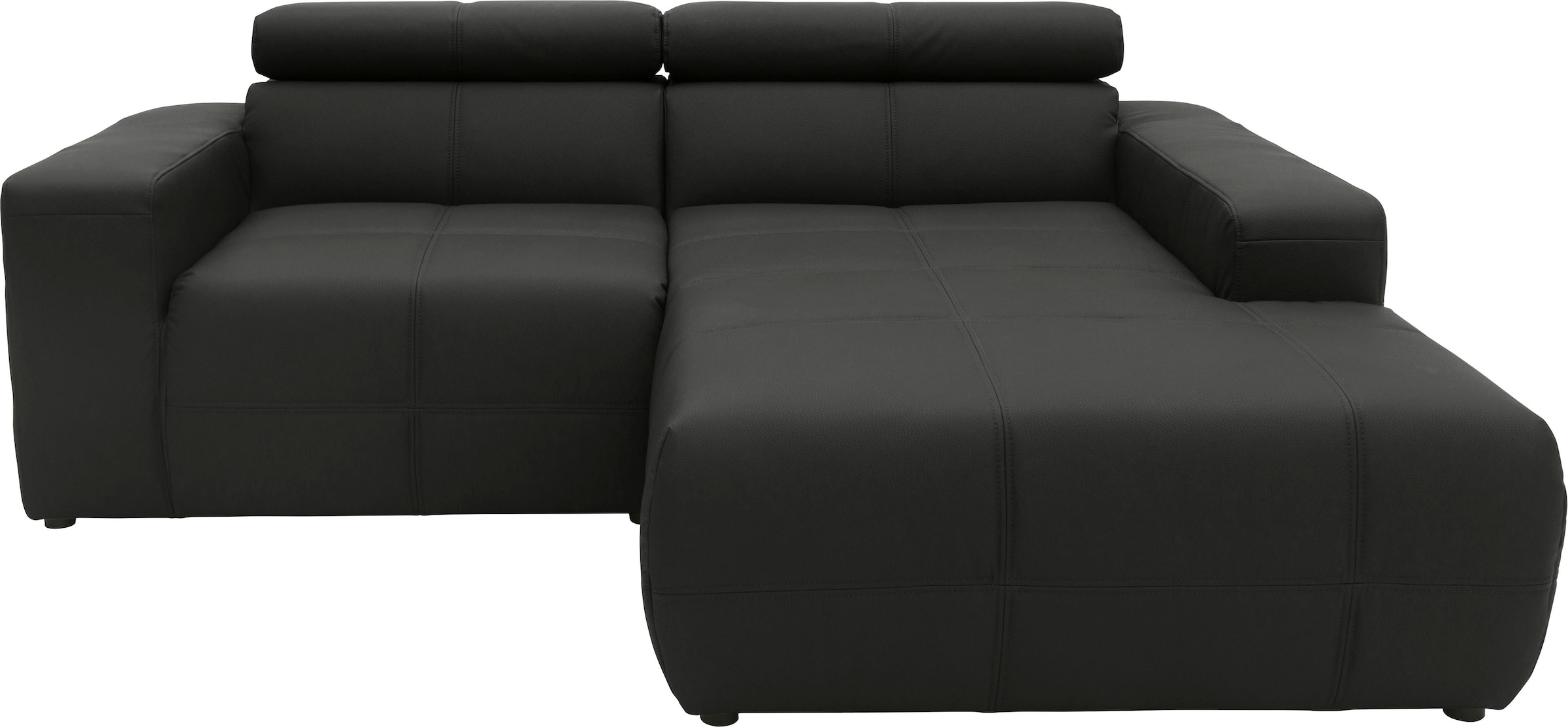 DOMO collection Ecksofa »Brandon B/T/H: 214/100/80 cm, L-Form«, Mit Kopftei günstig online kaufen