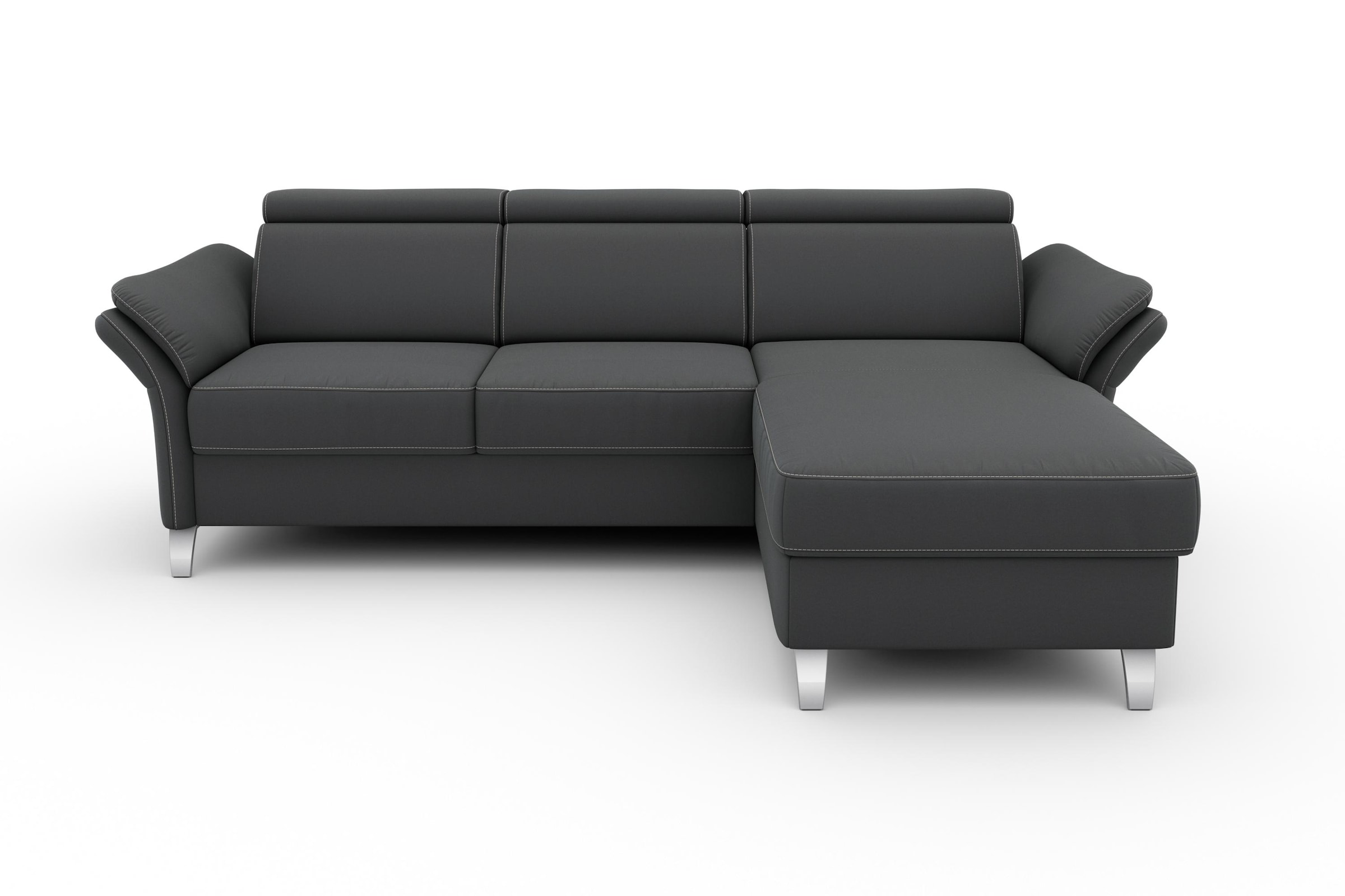 sit&more Ecksofa »Vincenzo L-Form«, inklusive Kopfteilverstellung, wahlweis günstig online kaufen