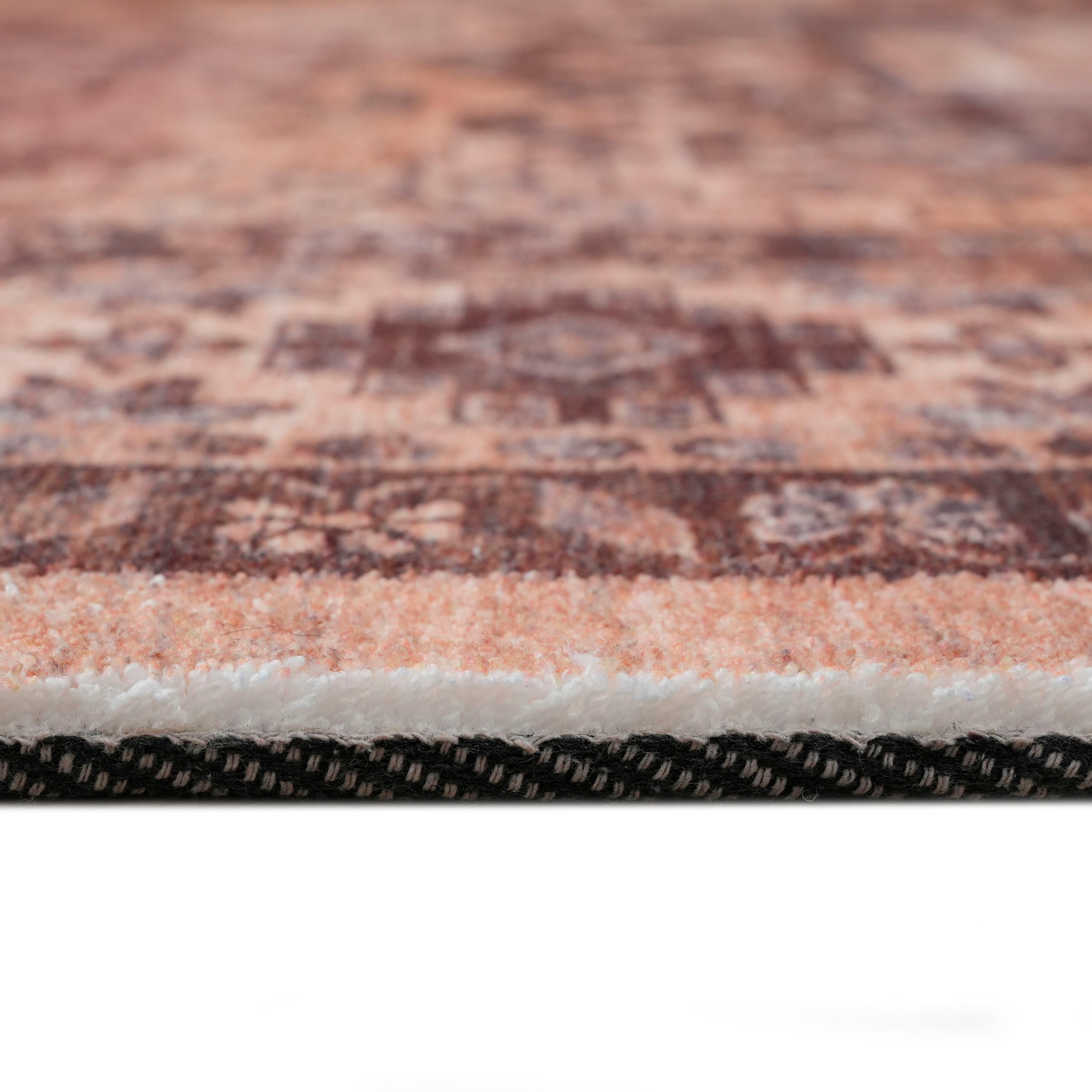 my home Teppich »Abbas, Druckteppich, orientalisches Design«, rechteckig, 13 mm Höhe, Orient-Optik, Kurzflor, bedruckt, weich, Wohnzimmer, Schlafzimmer
