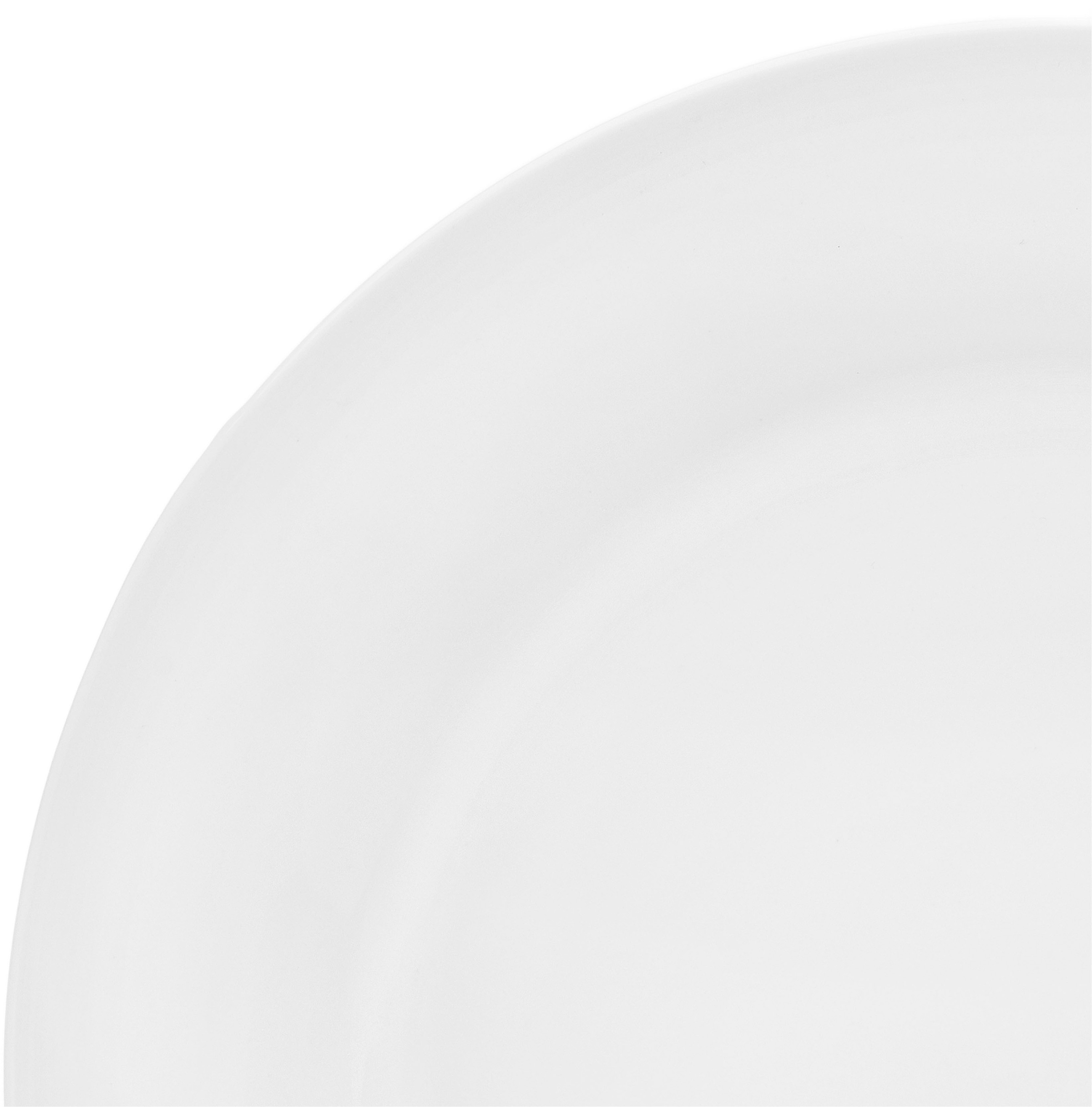 van Well Speiseteller »Trend«, (Set, 6 St.), spülmaschinenfest und mikrowellengeeignet, Porzellan, Ø 24 cm