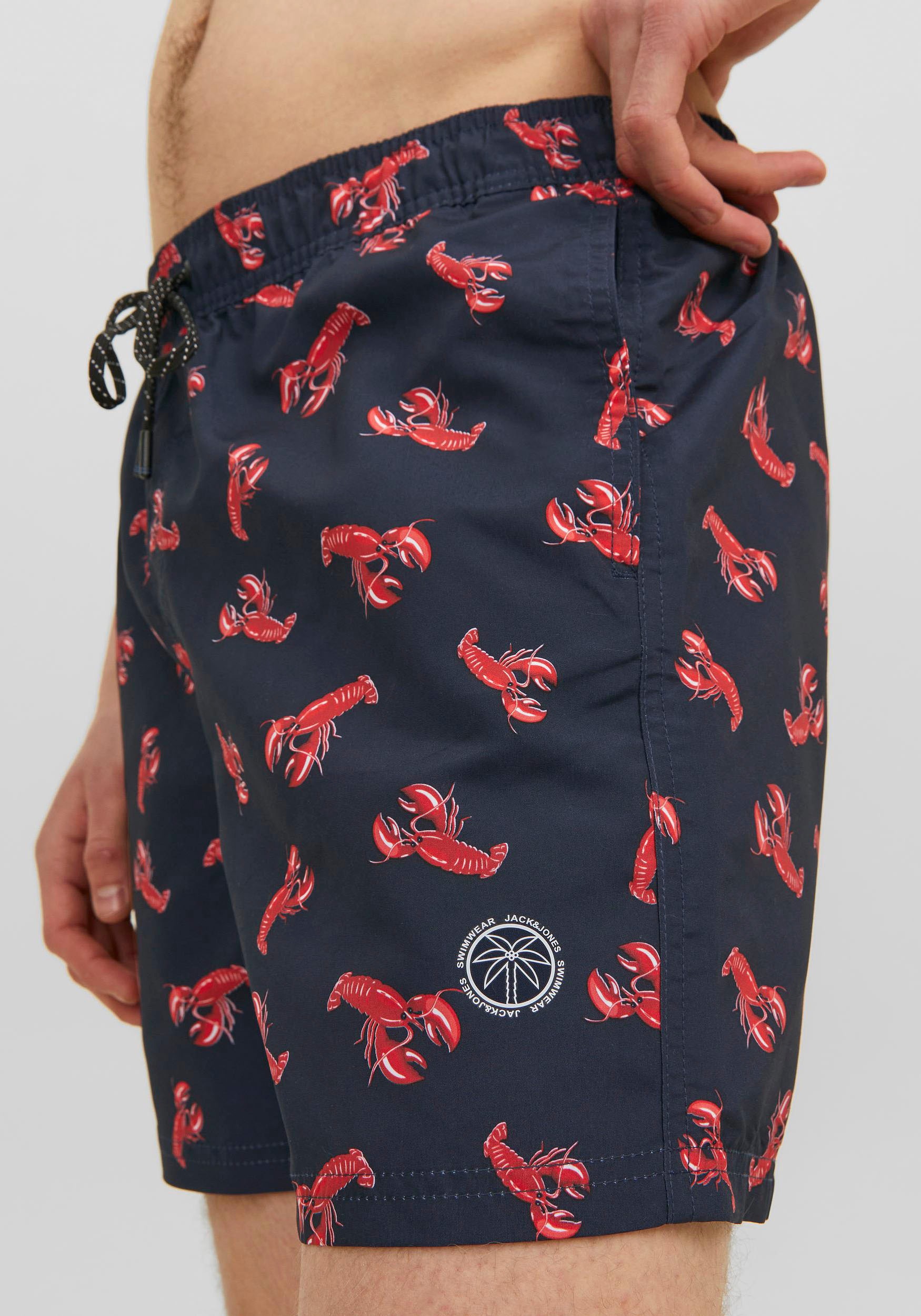 3. Bild von Jack & Jones Badeshorts »JPSTFIJI JJSWIM AOP LY SN«