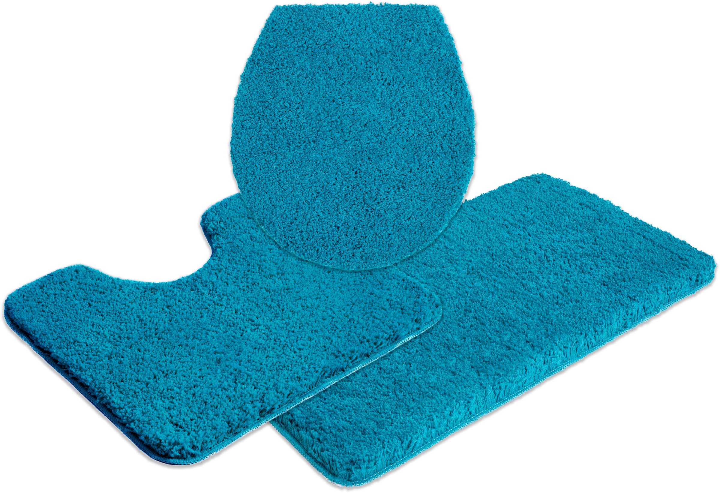 my home Badematte »Sanremo, Badvorleger, Badezimmer Teppich, sehr weich«, r günstig online kaufen