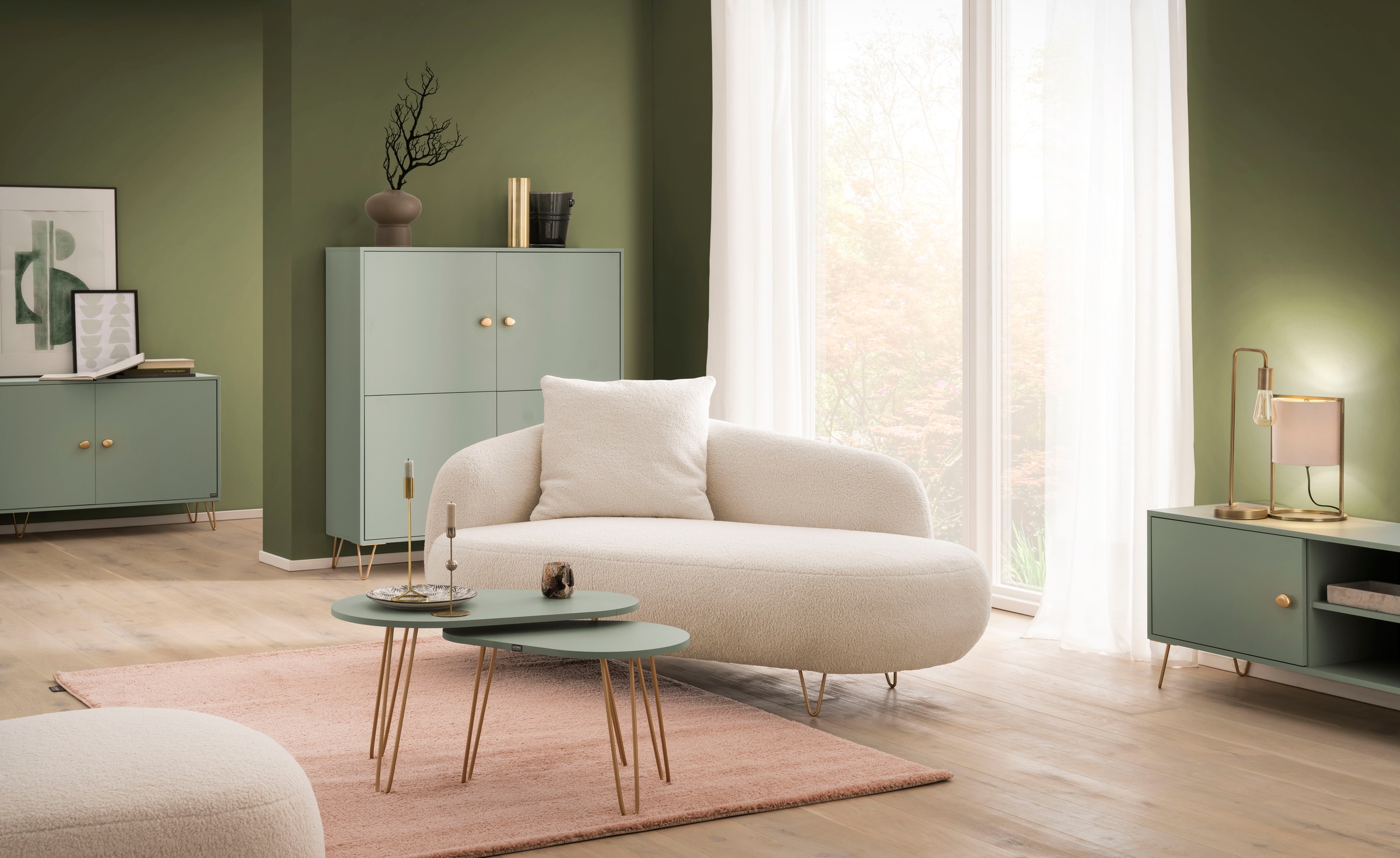 LOOKS by Wolfgang Joop Couchtisch »Looks Organic«, Mit ovaler Tischplatte u günstig online kaufen