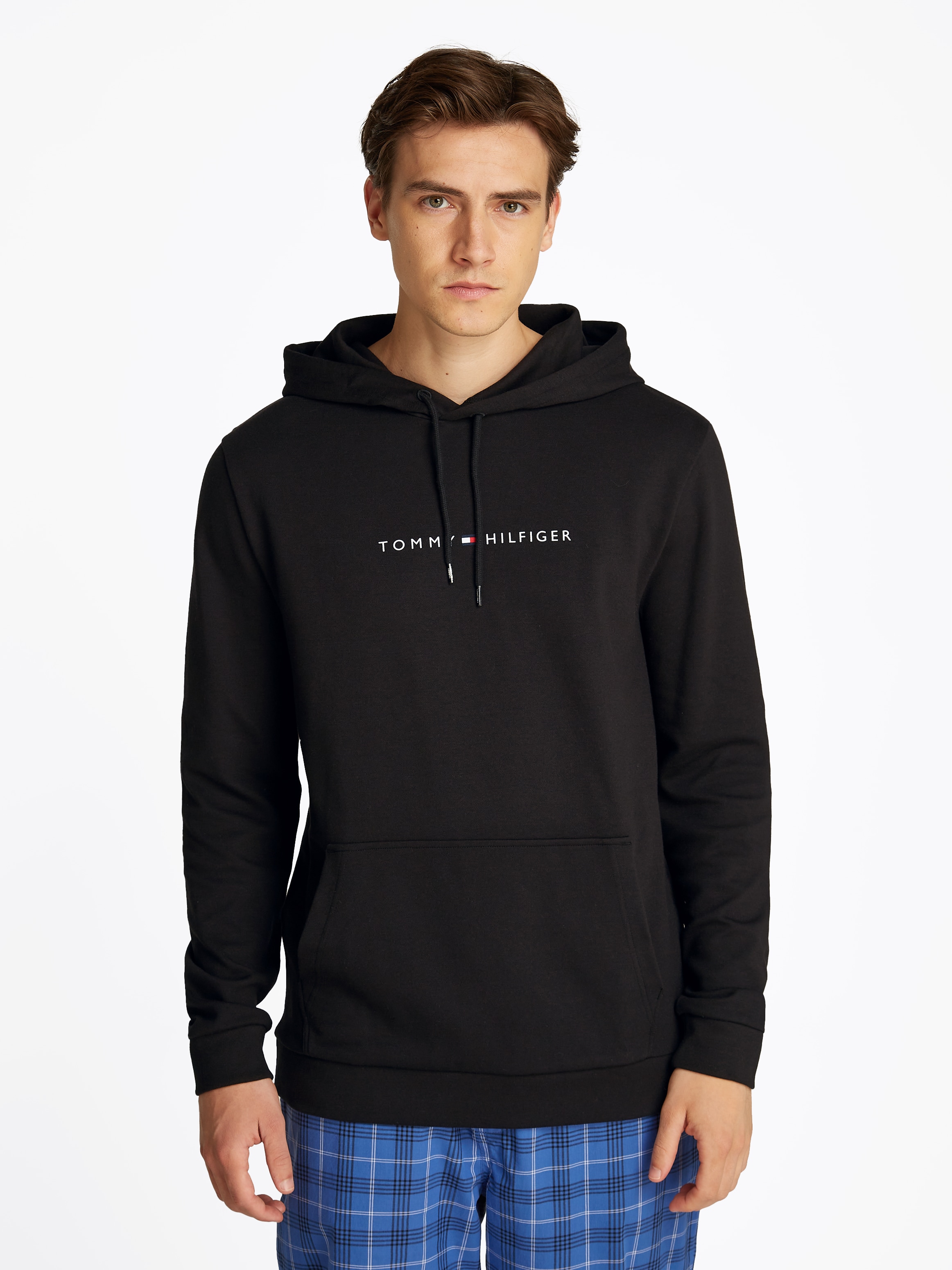 TOMMY HILFIGER UNDERWEAR Hoodie »OH HOODIE« mit Kängurutasche, Logoschriftzug Black L (52) L (52) Hoodie von TOMMY HILFIGER
