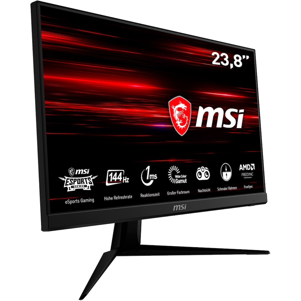 MSI Gaming-LED-Monitor »Optix G241«, 61 cm/24 Zoll, 1920 x 1080 px, Full HD, 1 ms Reaktionszeit, 144 Hz