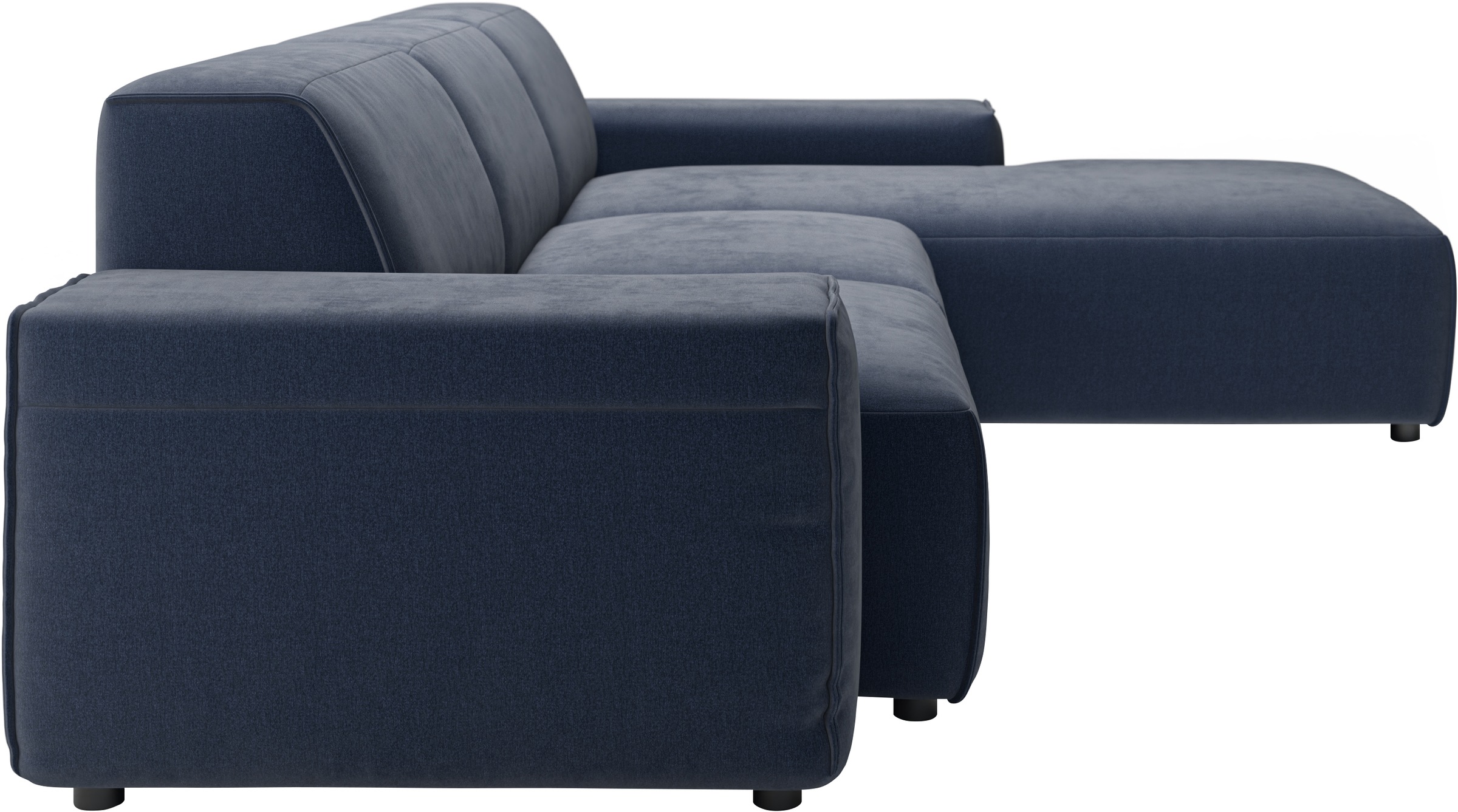 andas Ecksofa »Glimminge L-Form auch in Breitcord, Feincord + Easy care-Bezug,«, Breite 264, Zierkissen