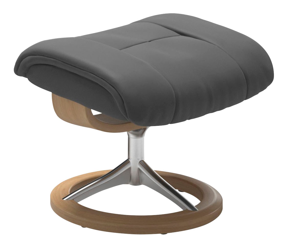 Stressless Fußhocker "Mayfair", mit Signature Base, Gestell Eiche günstig online kaufen