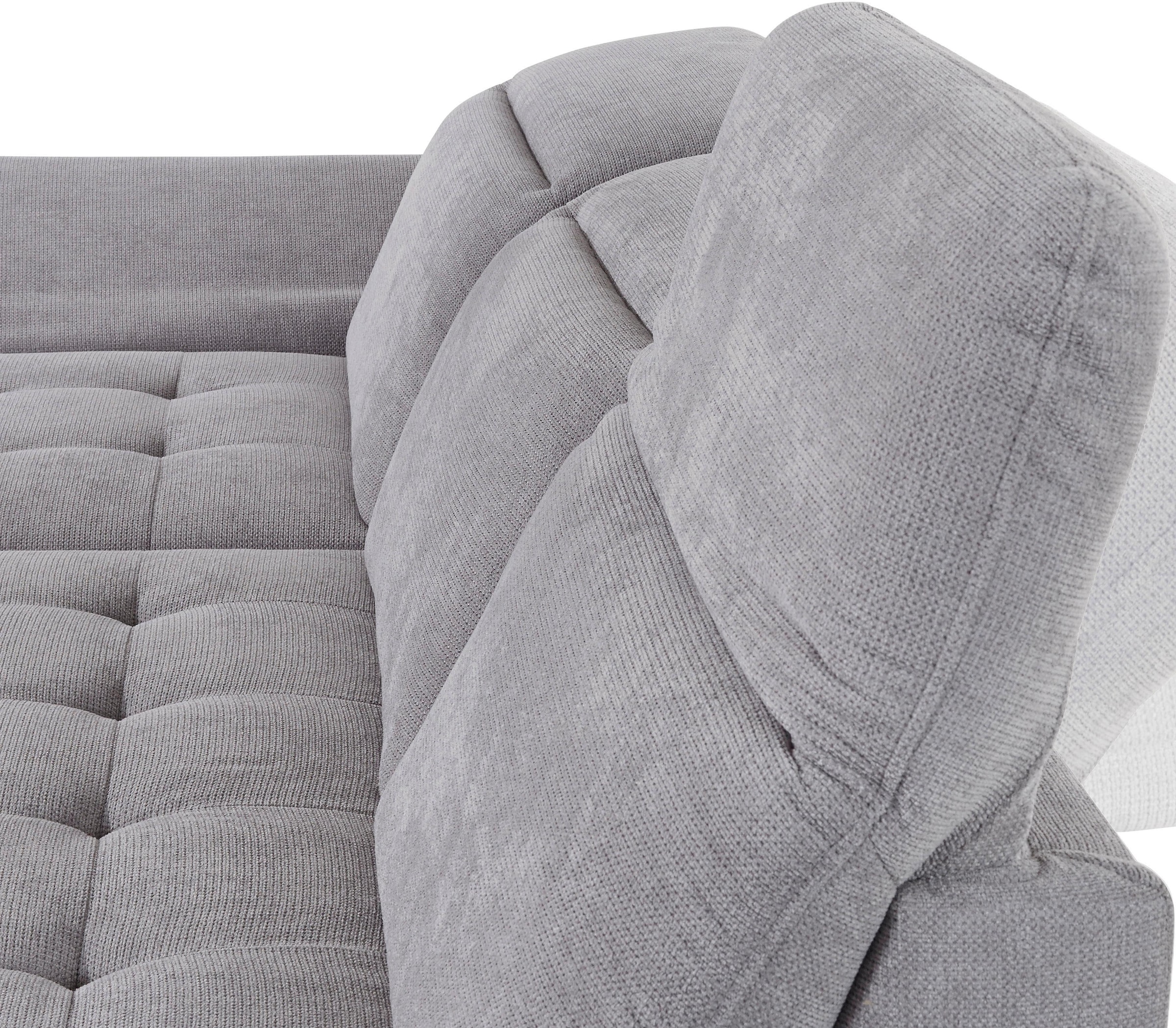 sit&more Ecksofa »Stardust L-Form«, wahlweise mit Bettfunktion und Bettkasten