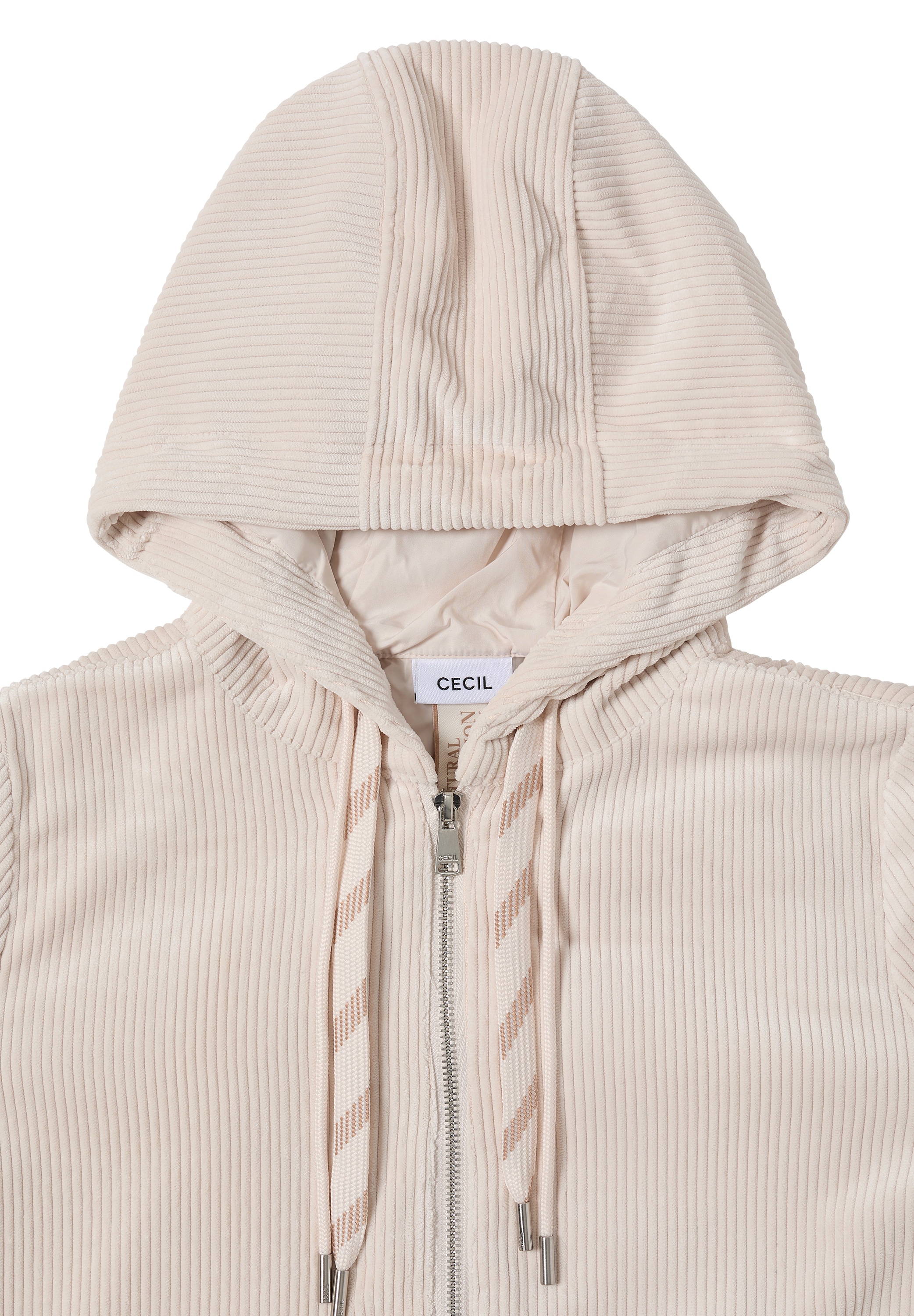 Cecil Cordjacke mit Kapuze mit Kapuze