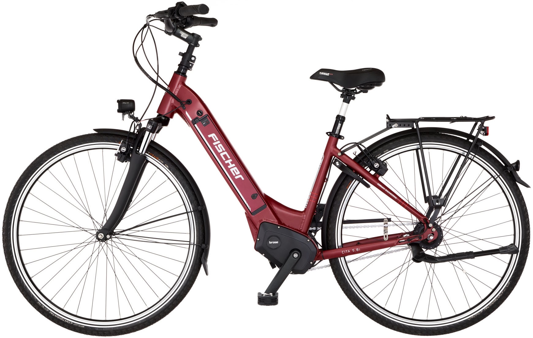 FISCHER Fahrrad E-Bike »CITA 5.0i - Sondermodell 504 44«, 7 Gang, Shimano, NEXUS, Mittelmotor 250 W