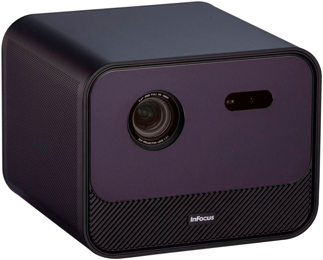 INFOCUS Beamer »LED-DLP-Beamer, 1200 Lumen, Full HD, 2x20W Sound, HDMI ARC, 130" max« (1.200 lm 100000:1 1920 x 1080 px) schwarz Fernbedienung...