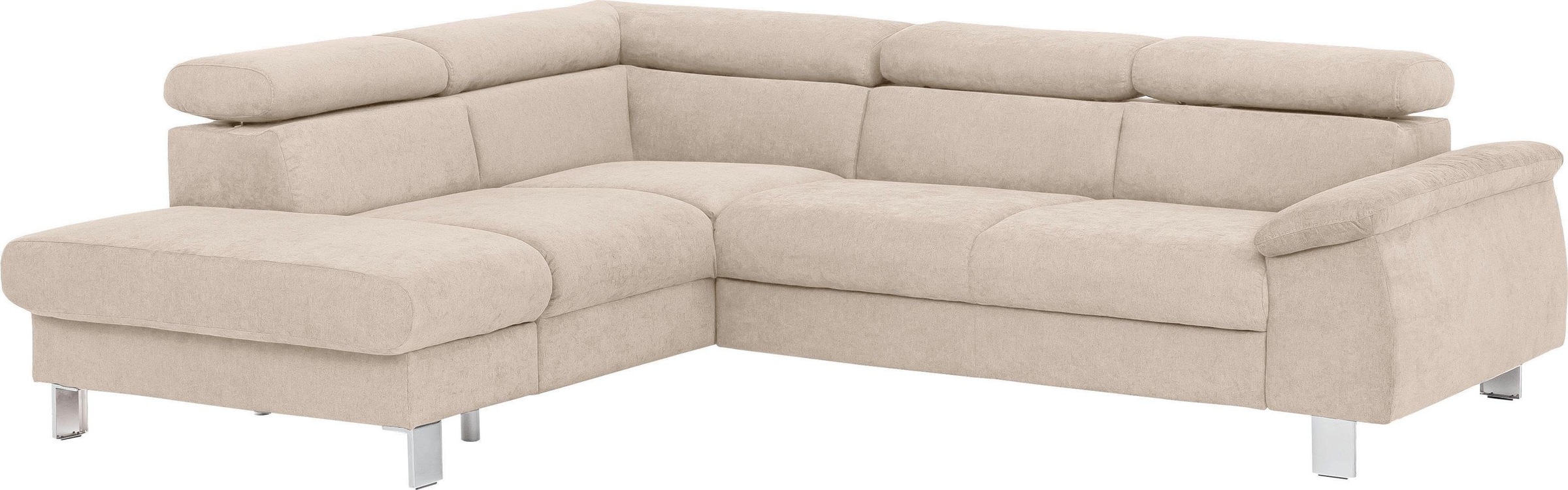 COTTA Polstergarnitur »Komaris L-Form«, (Set), Set bestehend aus: Ecksofa m günstig online kaufen
