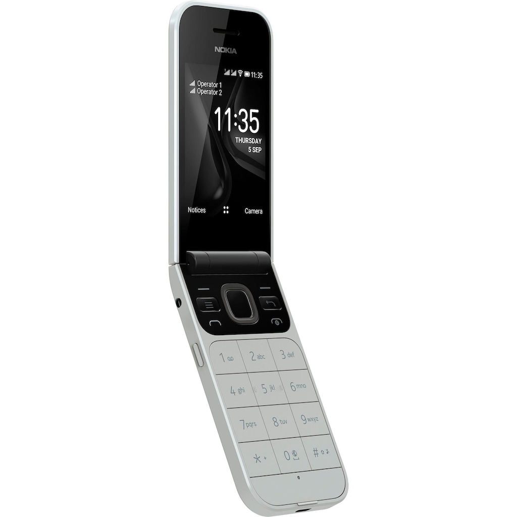 Nokia Klapphandy »2720«, grau, 7,1 cm/2,8 Zoll, 4 GB Speicherplatz, 2 MP Kamera