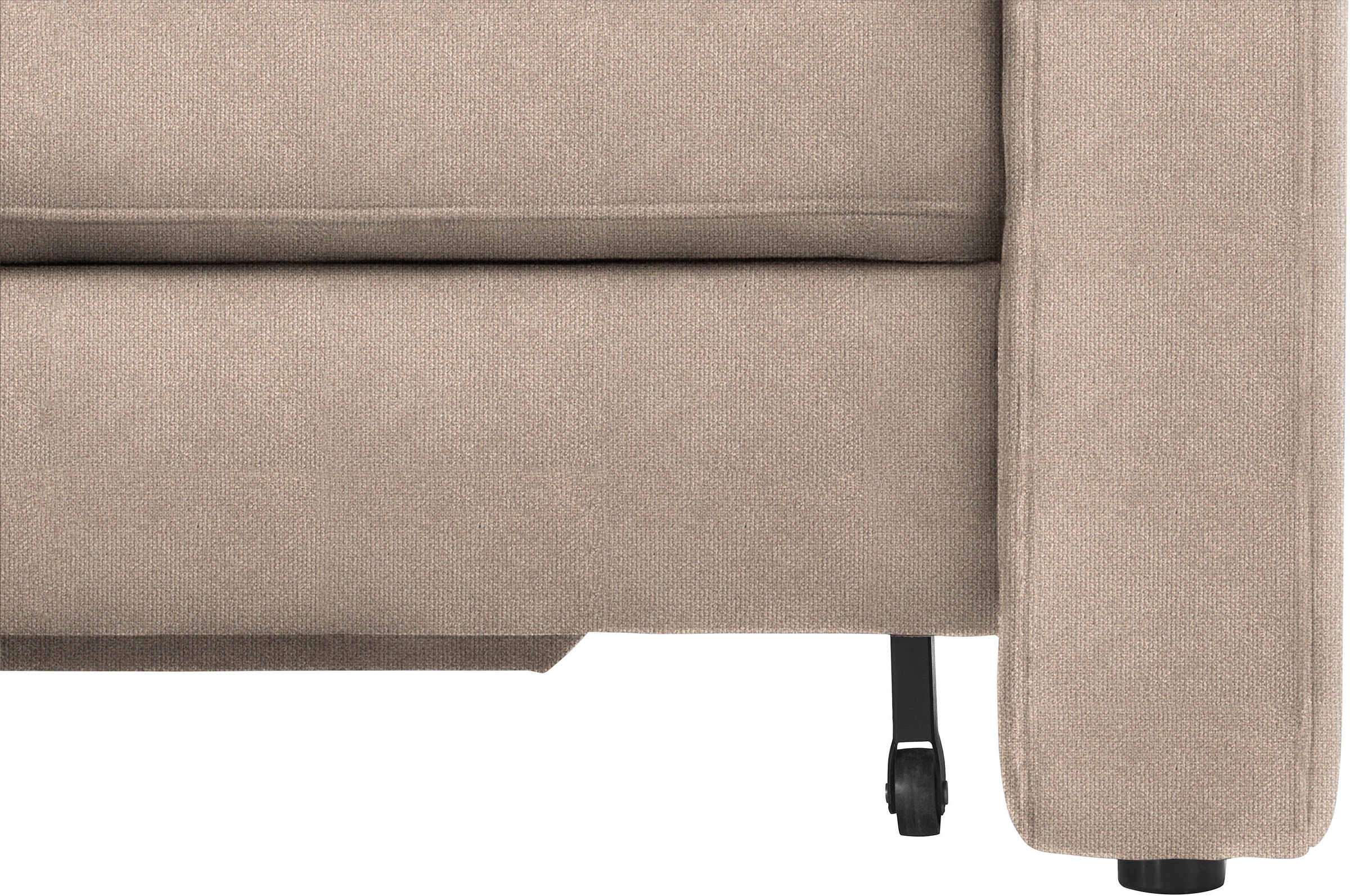 sit&more Ecksofa »Bologna L-Form«, Kopfteilverstellung, wahlweise mit Bettfunktion und Schubkasten