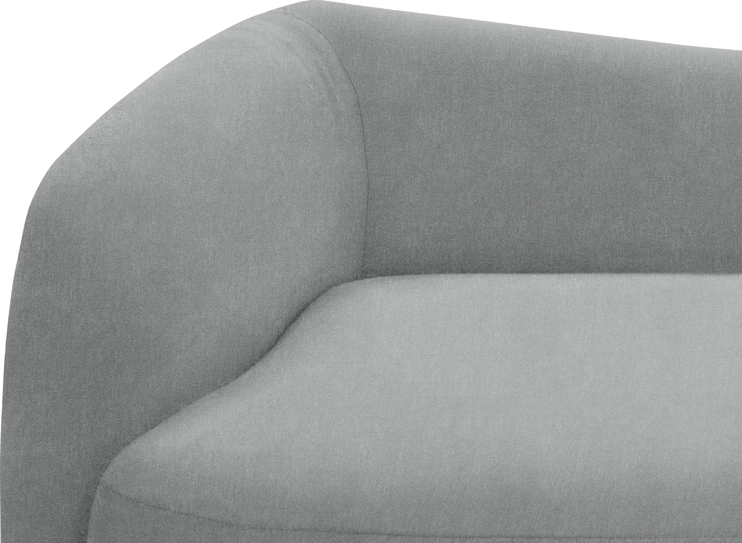 andas Recamiere »Björnar incl. Wende-Zierkissen: Blumenmuster, bzw. uni,«, Federkern, Armlehne links oder rechts wählbar, B/T/H: 183/105/75 cm