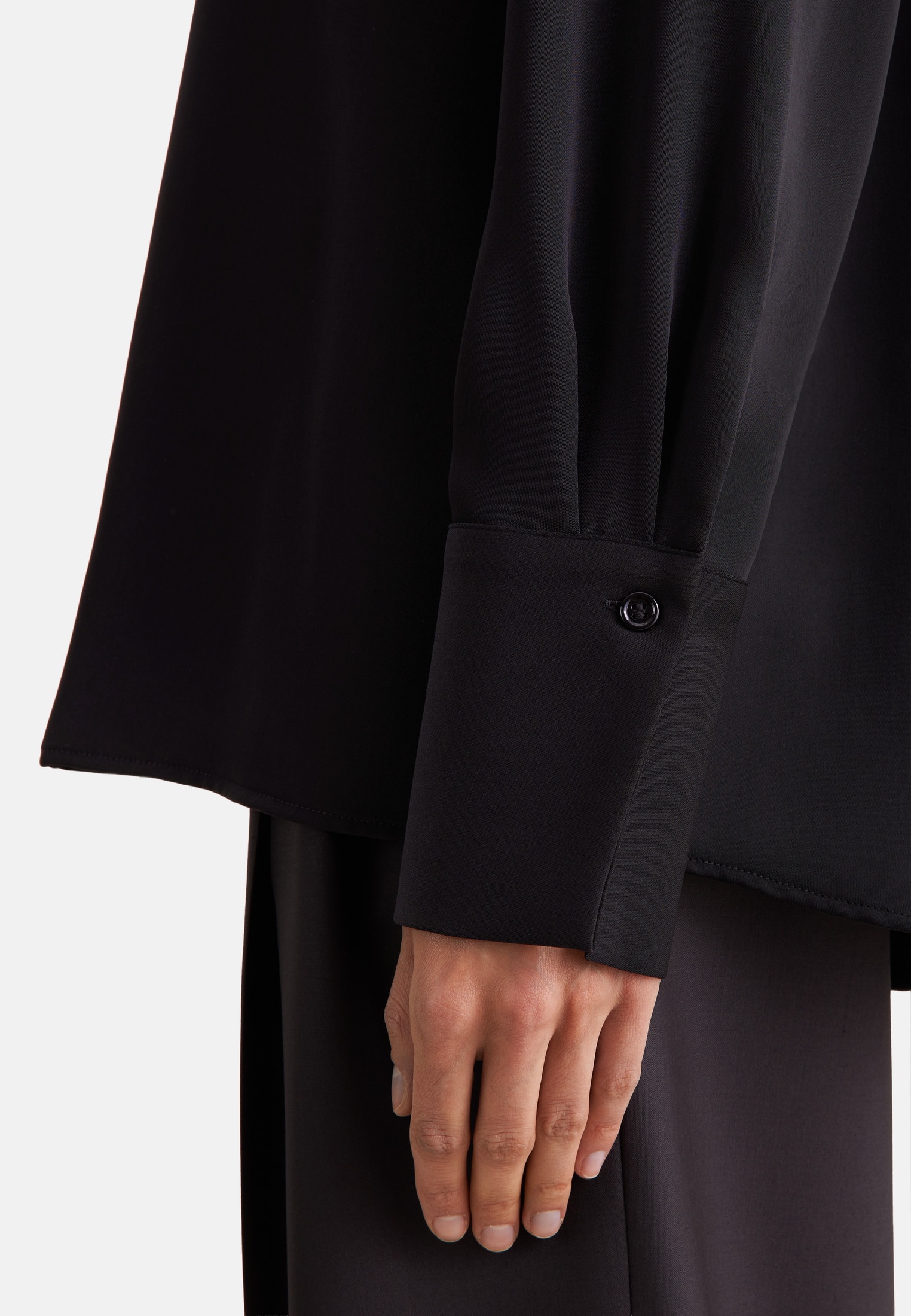 seidensticker Klassische Bluse »Schwarze Rose« Tunika Uni