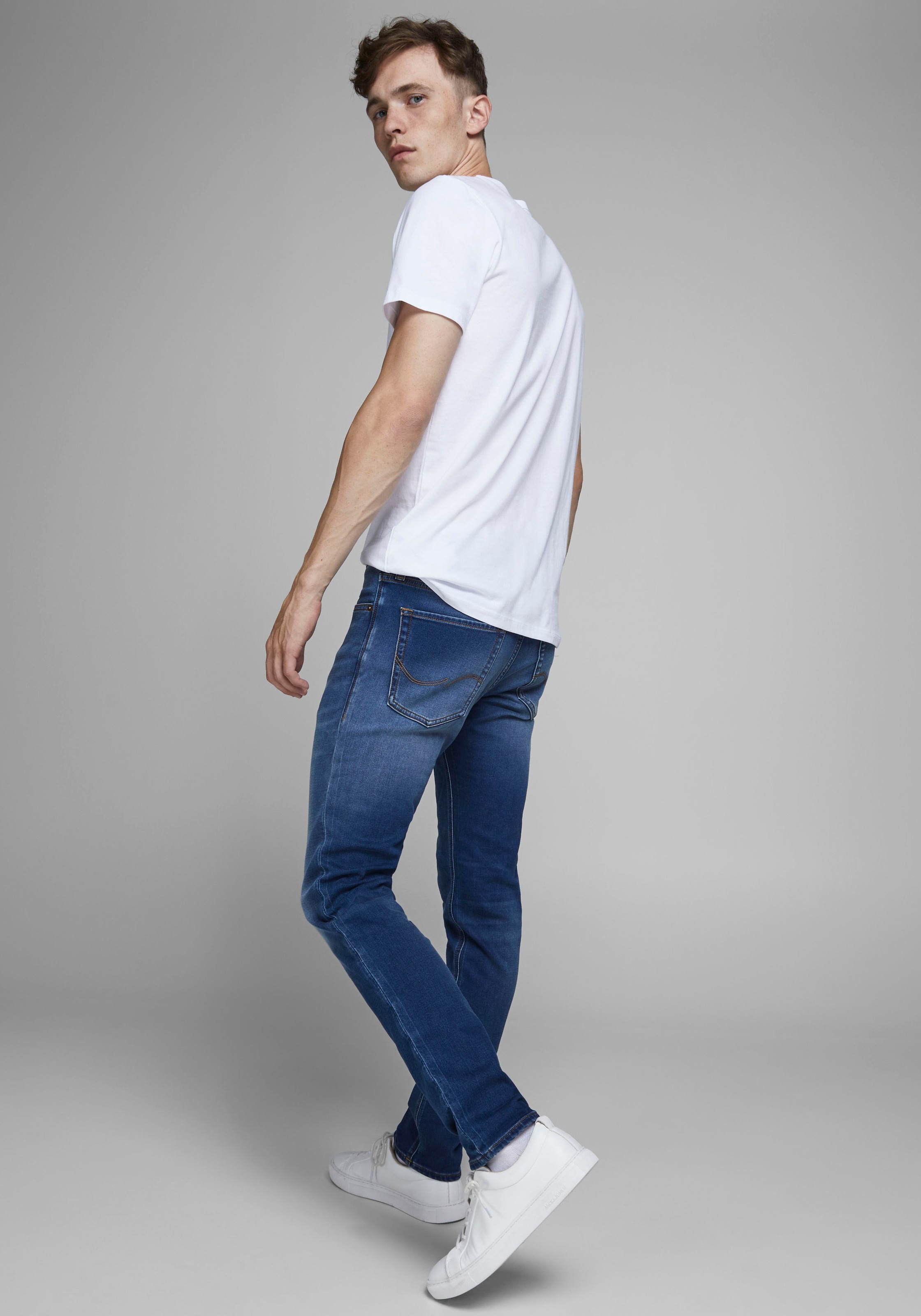 Jack & Jones Slim-fit-Jeans »JJIGLENN JJORIGINAL«