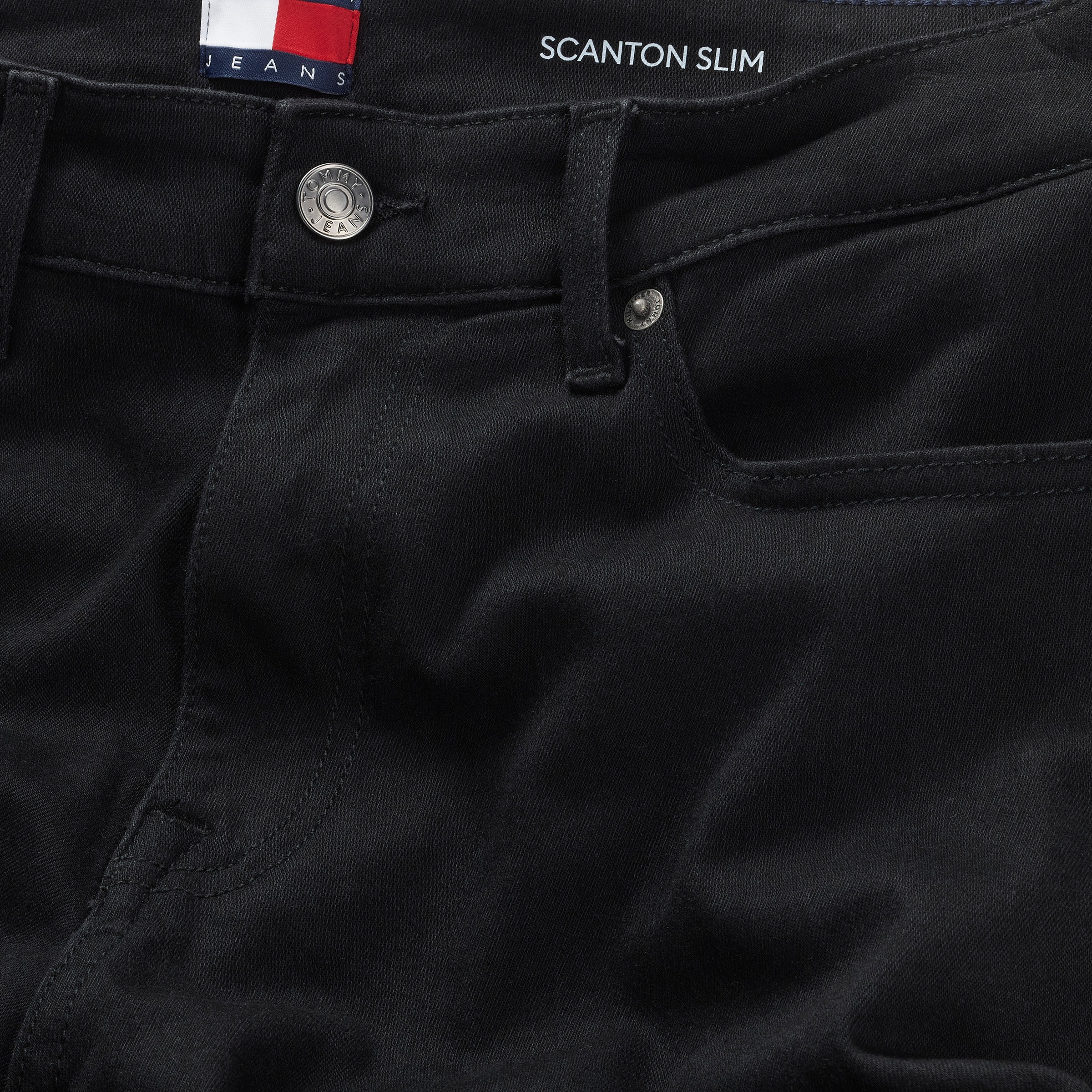 Tommy Jeans Slim-fit-Jeans »SCANTON SLIM«, mit Logoprägung
