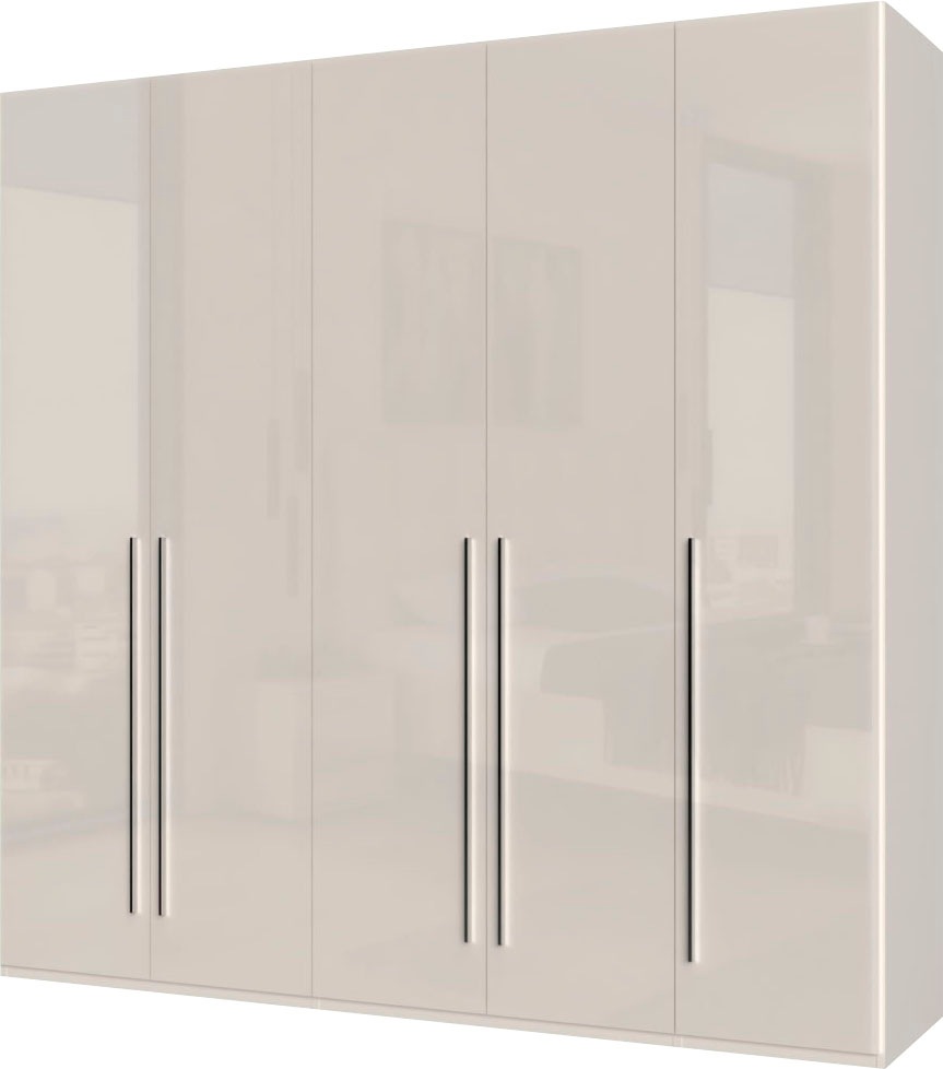 Places of Style Kleiderschrank »Piano, UV lackiert, hochglänzend in beige o günstig online kaufen
