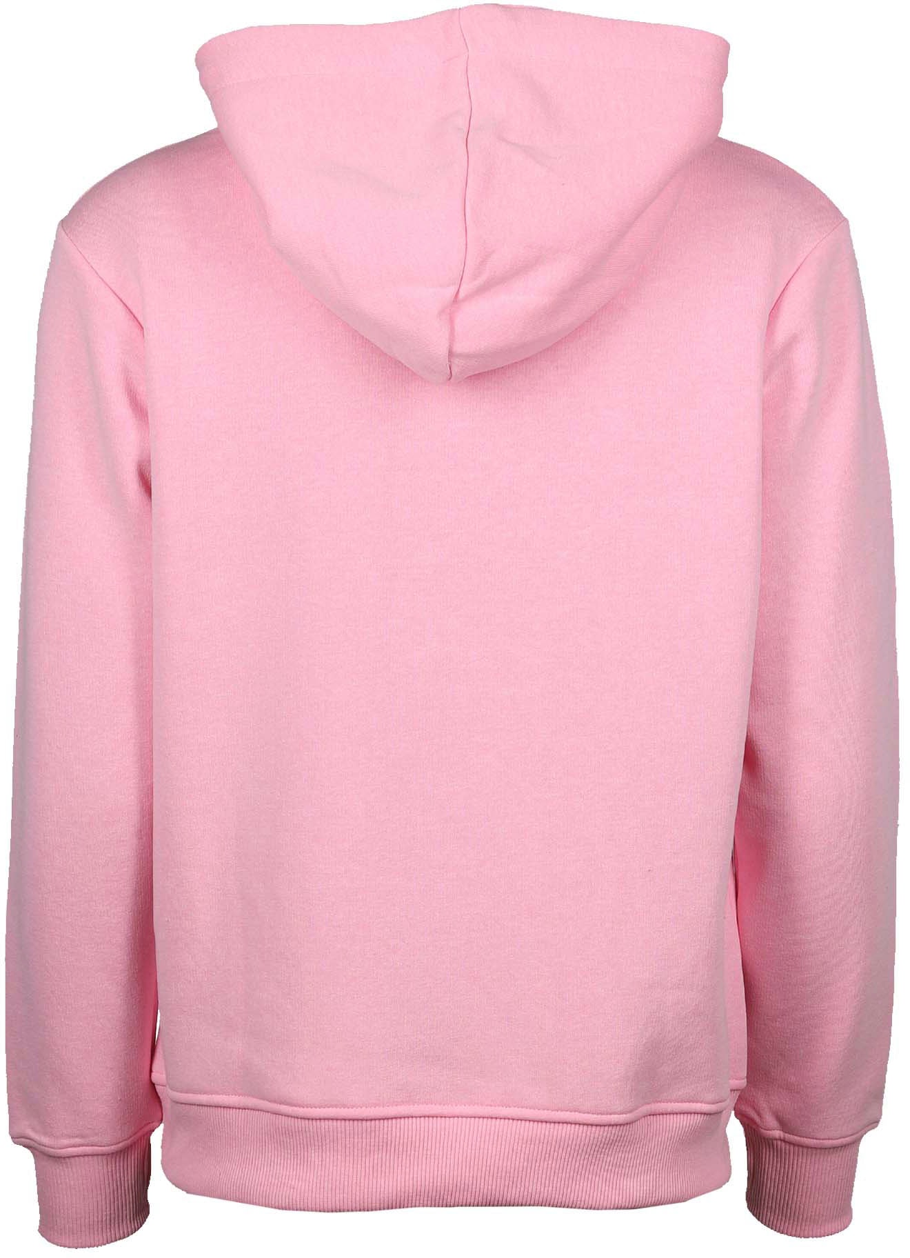 Zwillingsherz Hoodie, mit "Wild at Heart"-Aufdruck und Bindebänder in Leo-Optik