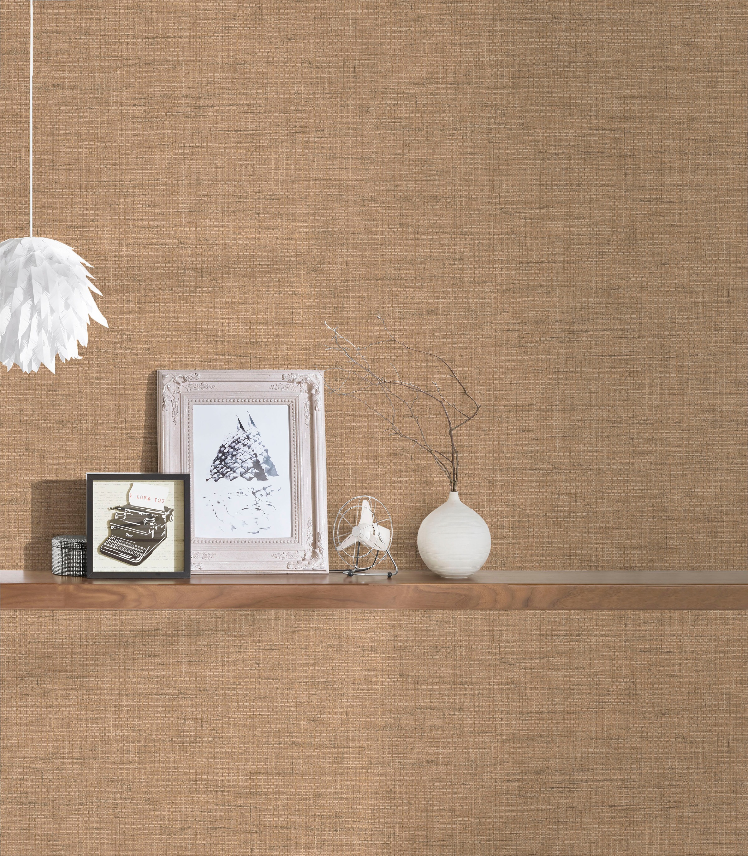 living walls Vliestapete »Desert Lodge«, Flechtoptik-Leinenoptik-Strukturmuster, Tapete Struktur Tapeten Wohnzimmer Schlafzimmer Küche Flur Design Büro